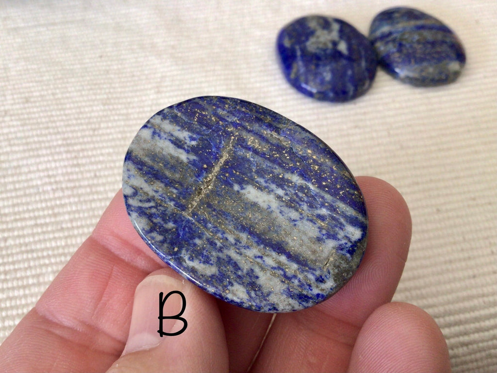 Lapis Lazuli Thumb Stone Group 1