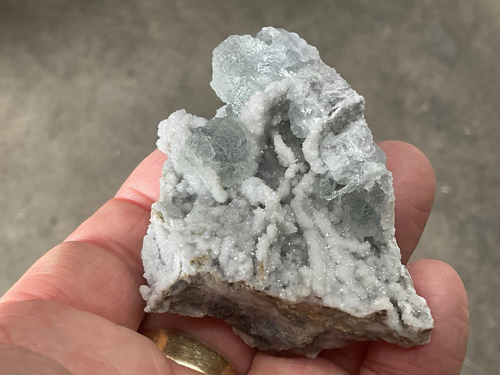 86g Fluorite on Sphalerite Specimen from Fujian, China