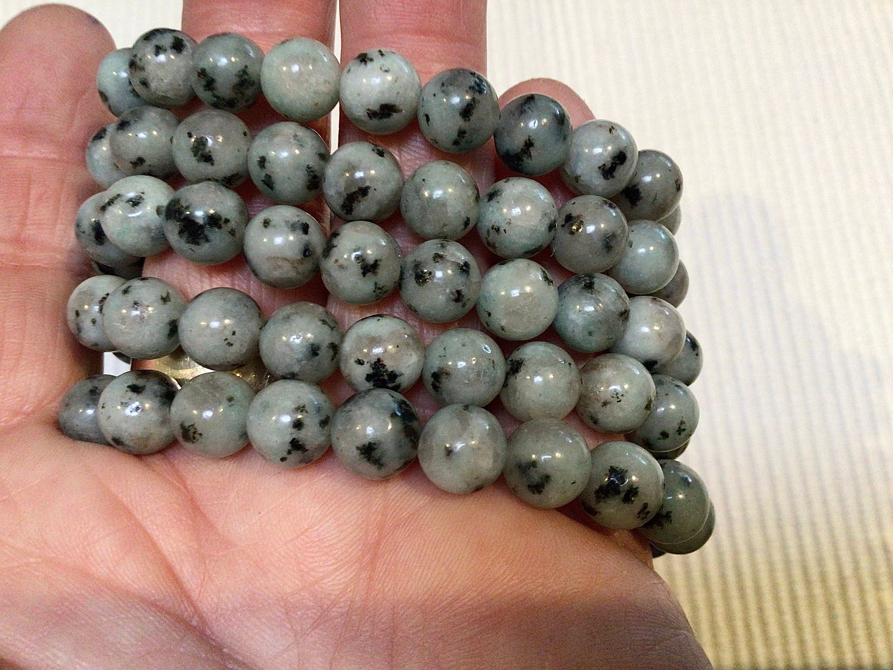 Kiwi Jasper 8mm Brad Bracelet