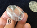 Clear Quartz Thumb Stone/Worry Stone Group 1