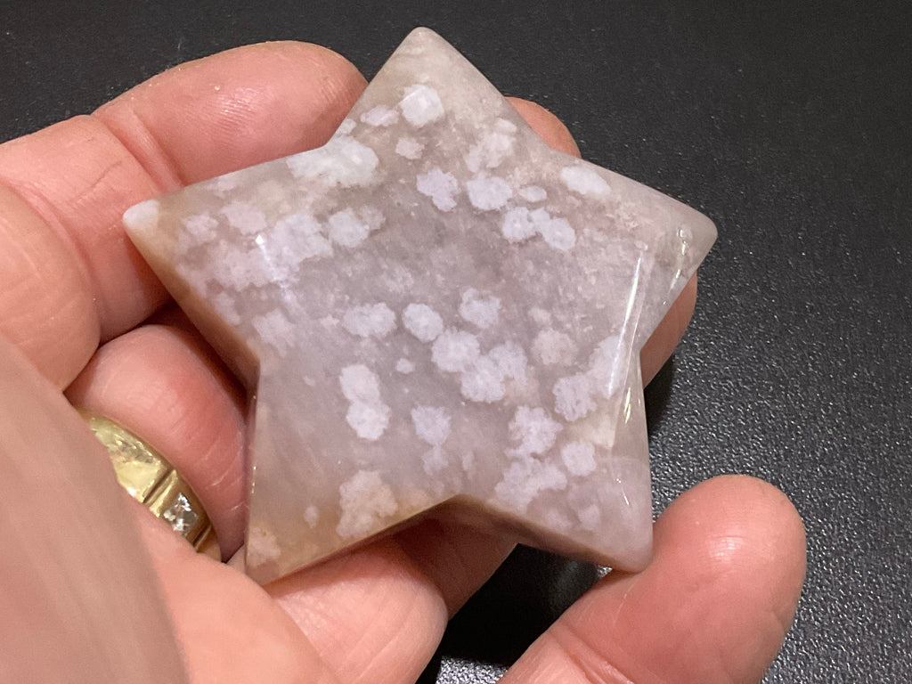 50g Flower Agate Star 6C