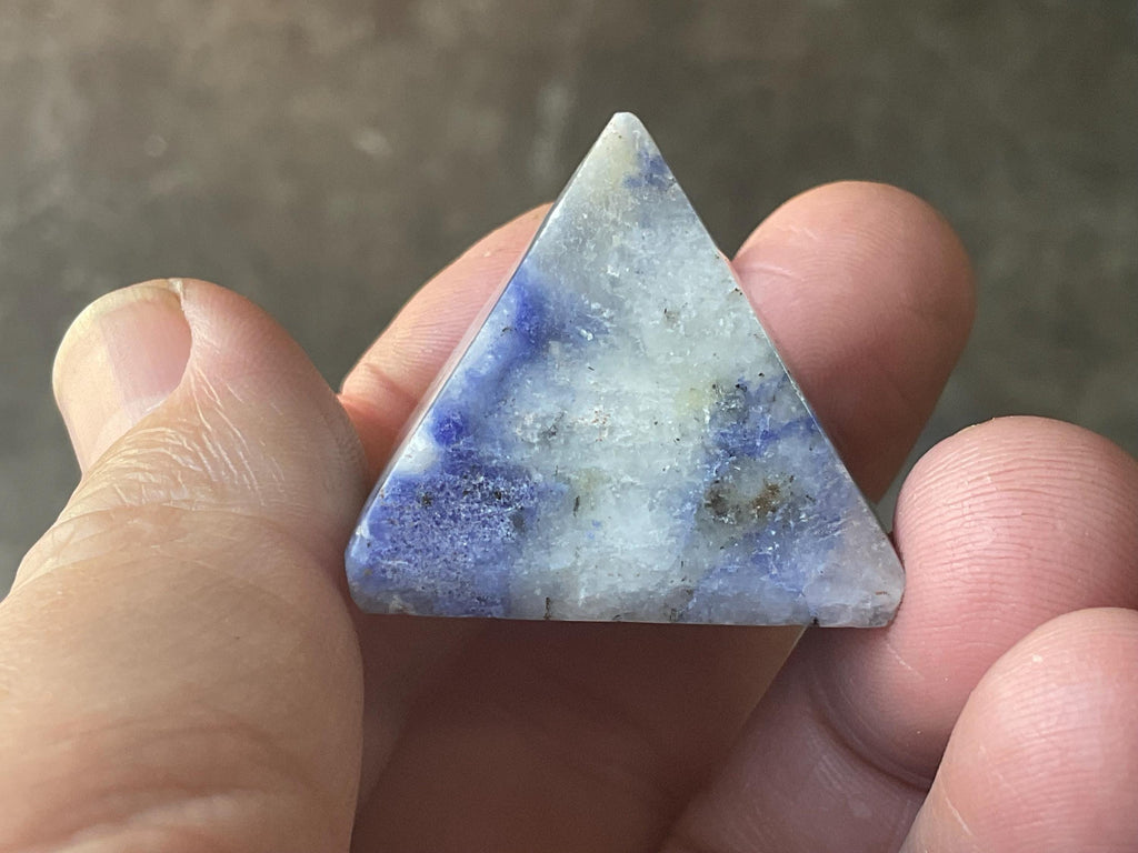 28g Afghanite Pyramid 3A