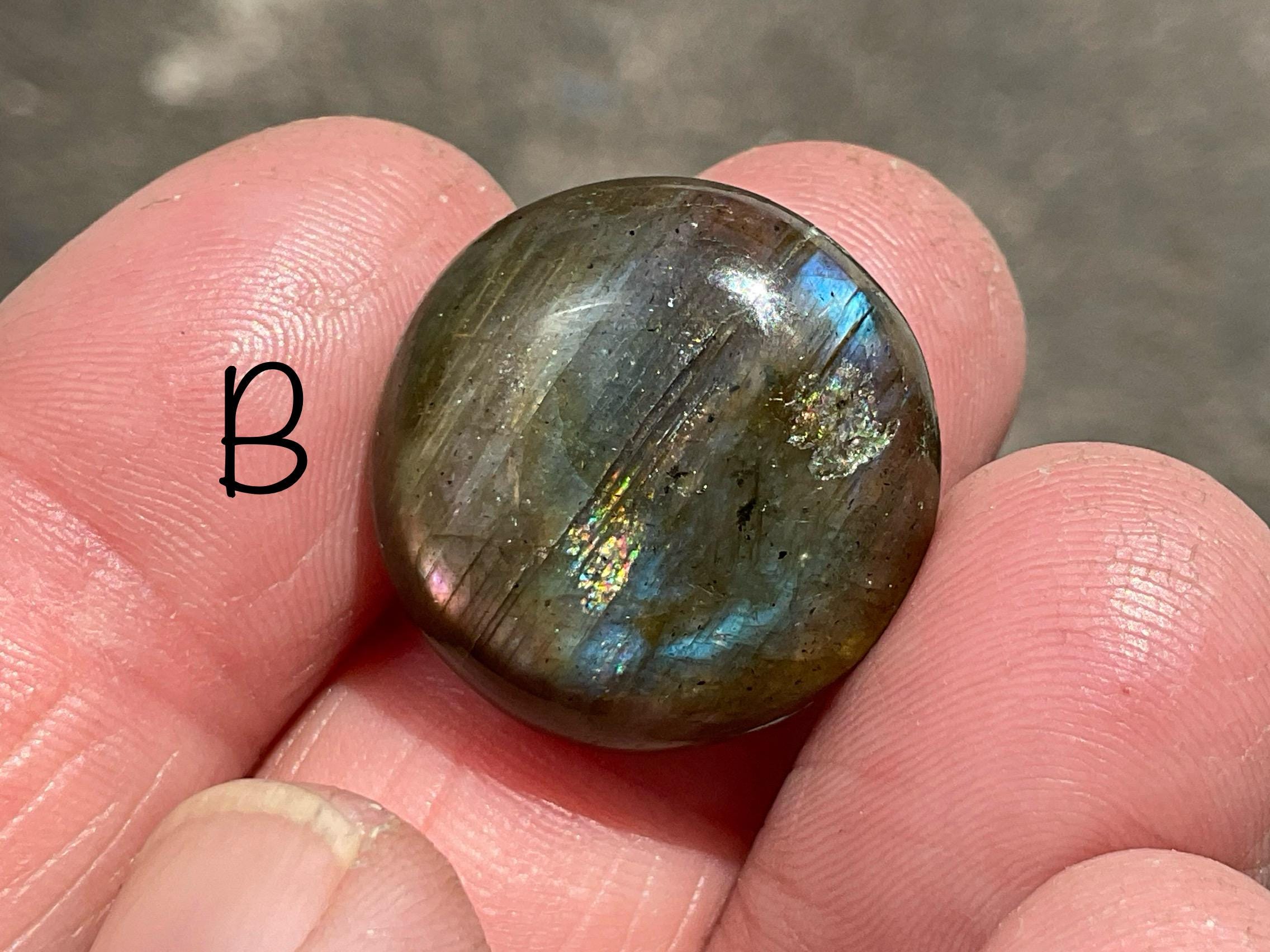 Labradorite Domed Cabochon Group