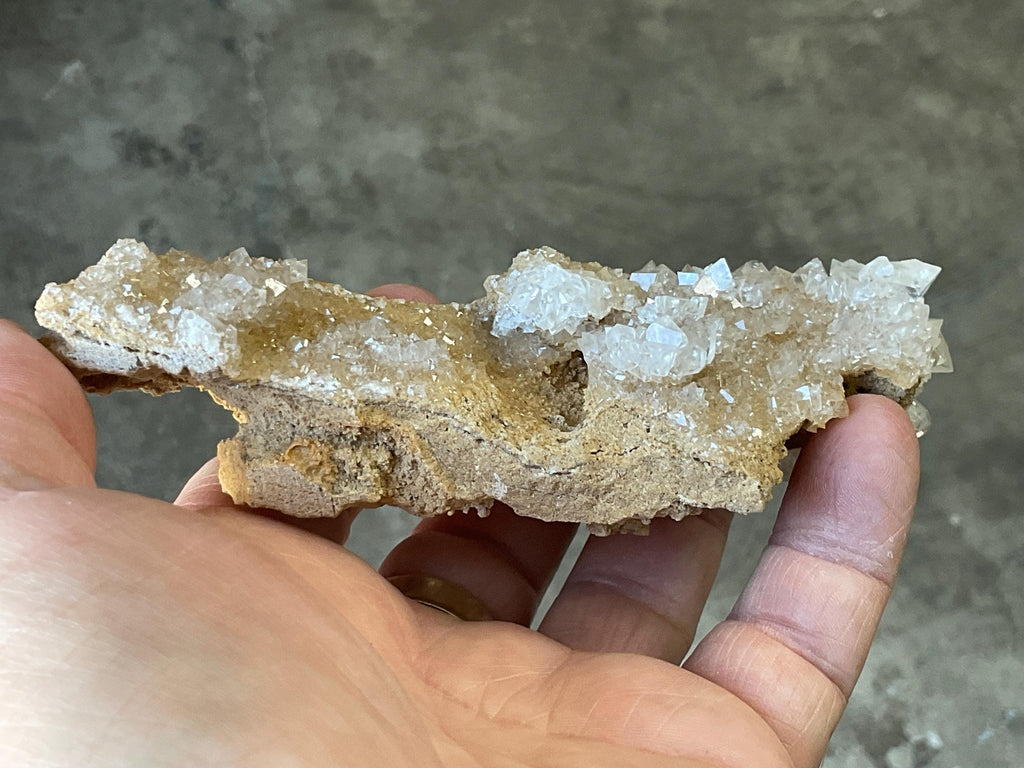 146g Clear Calcite on Matrix from Wenshan Mine