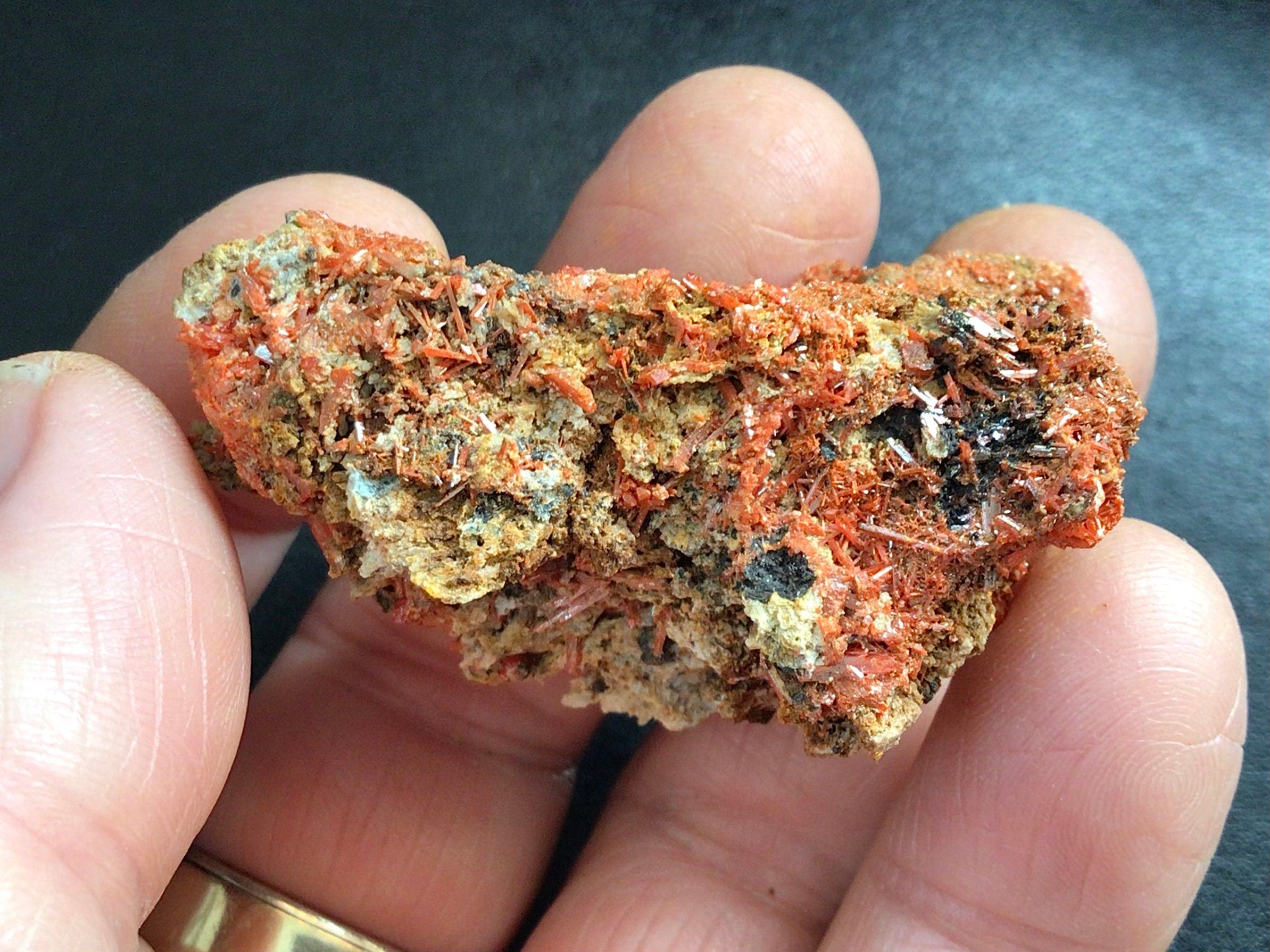 30g Crocoite Natural Specimen 4A