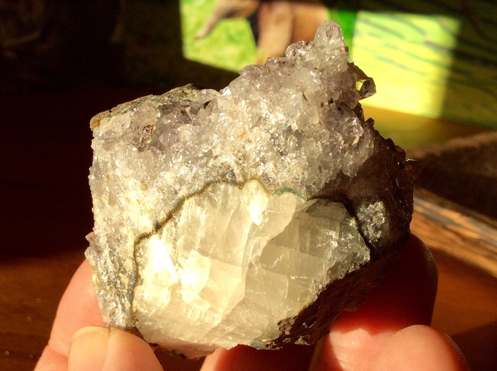 131g Natural Amethyst Geode Piece A5