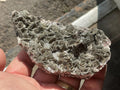 208g Pyrite encrusted Calcite on Limonite Quartz Specimen 2C from Fujian, China