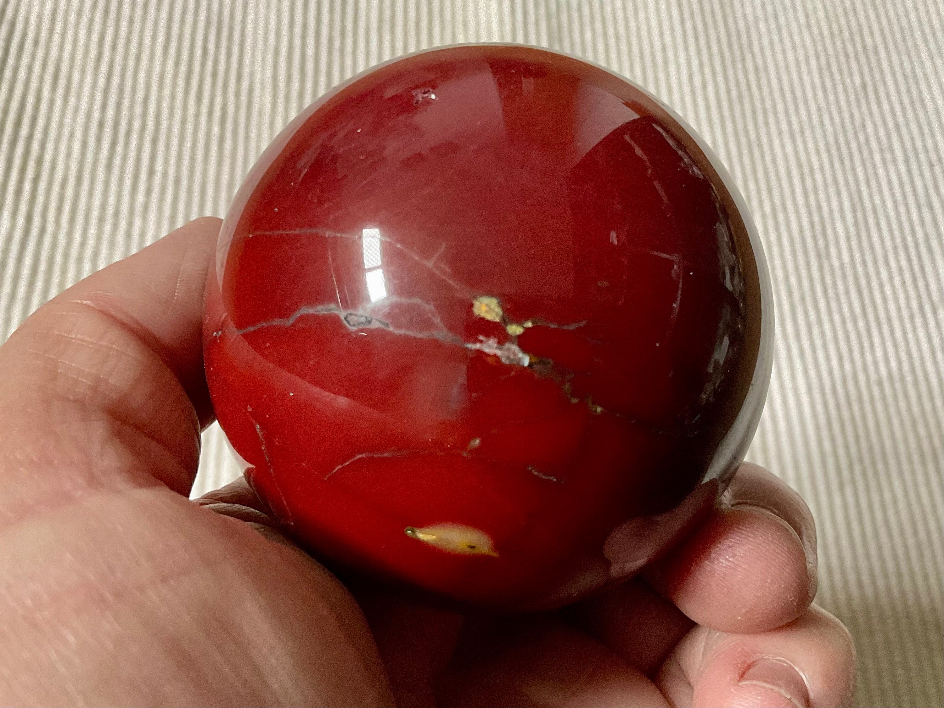 355g Mookaite Jasper Sphere G