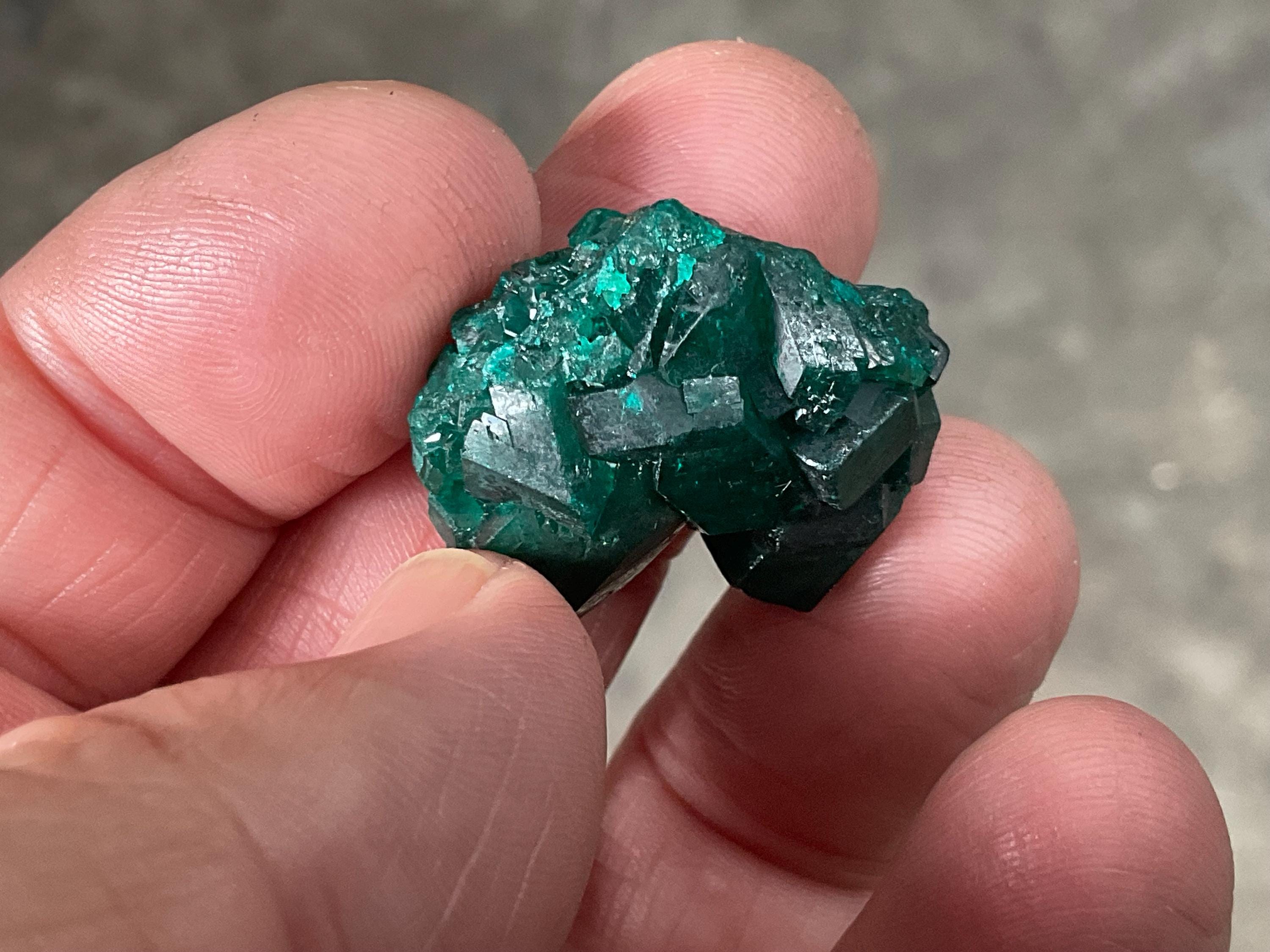 RESERVED FOR ASHRA** 10g Congolese Dioptase Specimen C