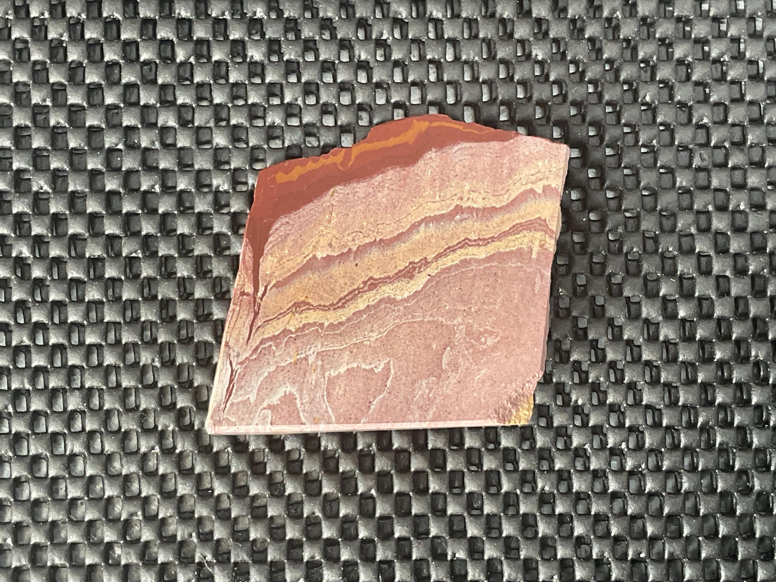 128g Matte Polished (one side) Siltstone from Fingal Tiers, Tasmania