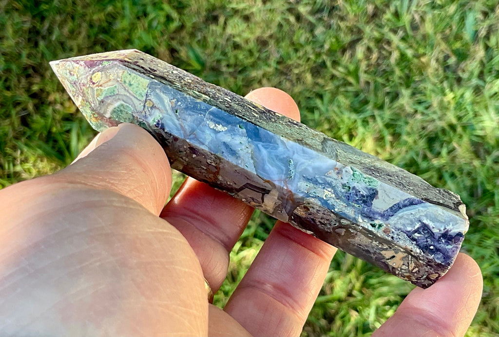 123g Brecciated Fluorite Generator 1B