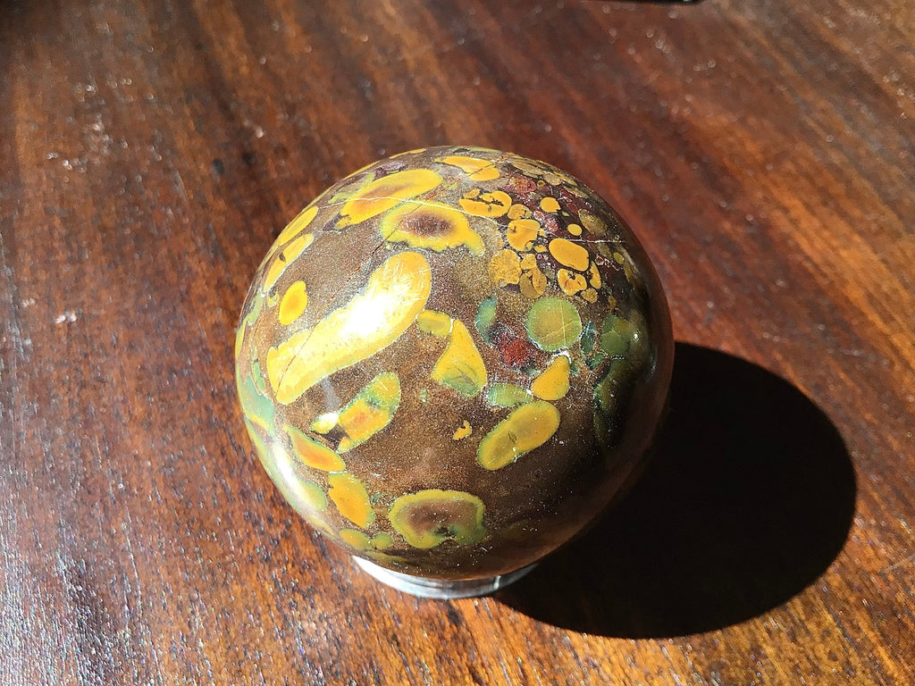 192g Fruit Jasper Sphere E