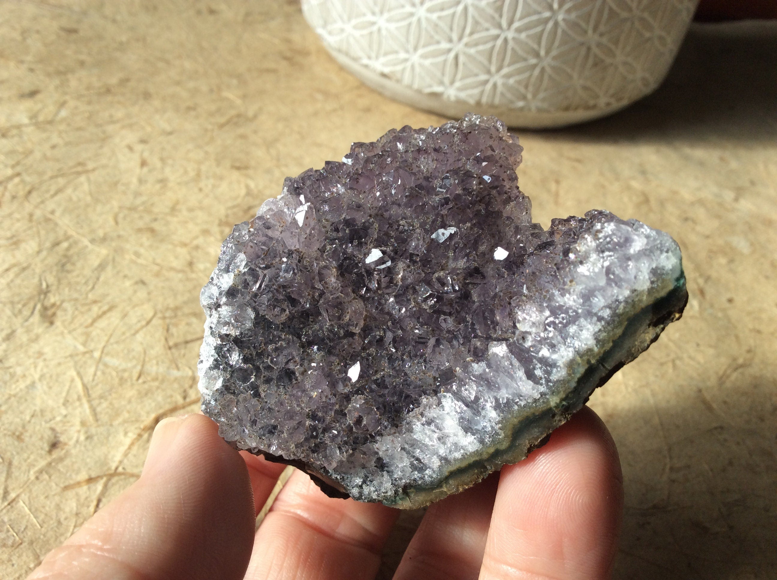 145g Amethyst Geode Piece 4A