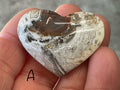 Mexican Crazy Lace Agate Heart Group 3