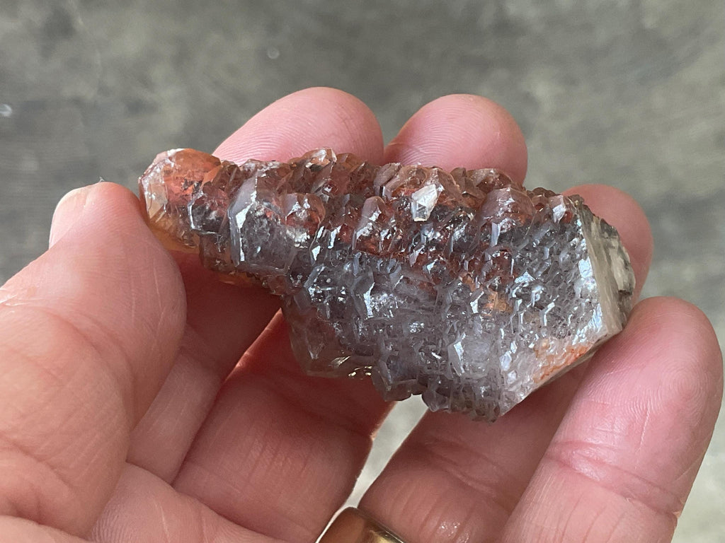 54g “Red Pagoda” Calcite Specimen 7A from Hubei, China