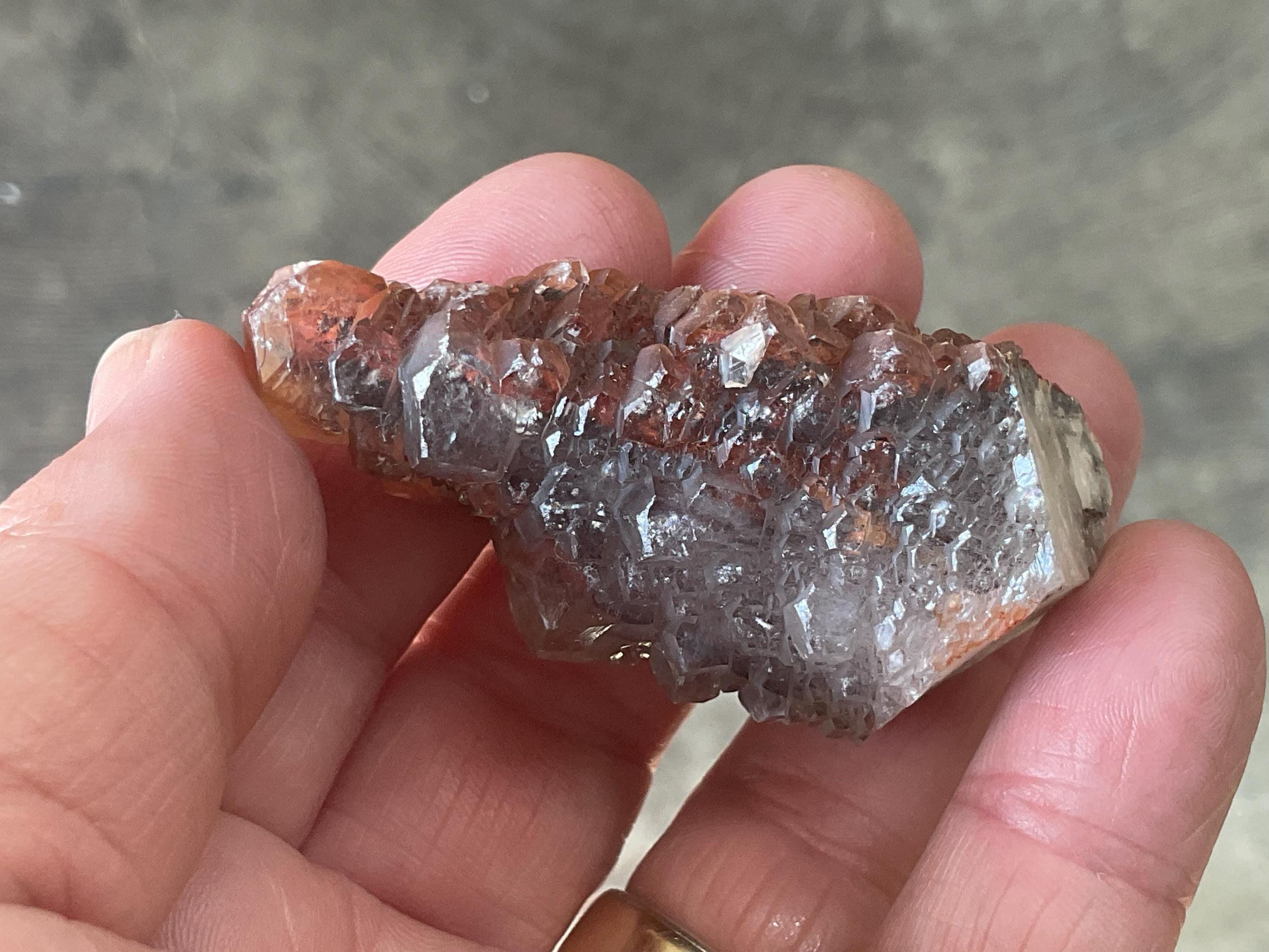 54g “Red Pagoda” Calcite Specimen 7A from Hubei, China