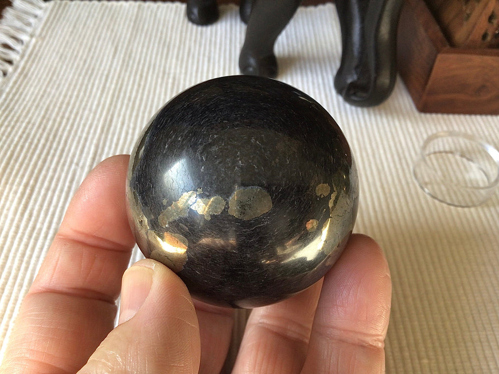 322g Pyrite Sphere B