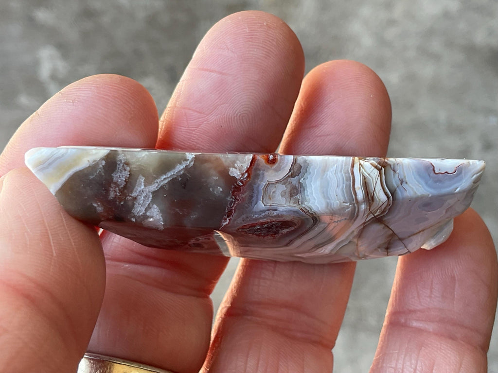 42g Mexican Crazy Lace Agate Freeform 10B