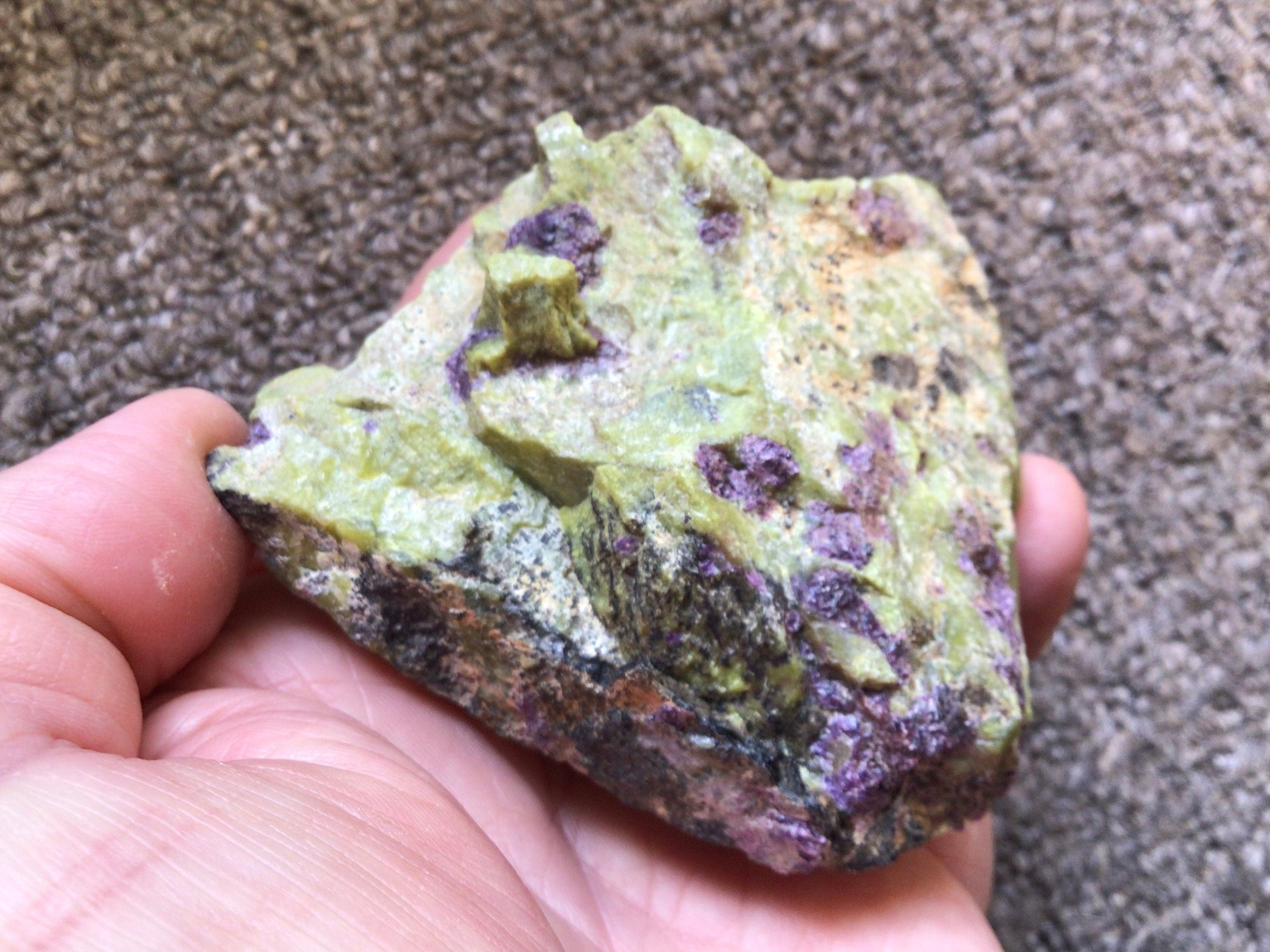 200g Atlantisite Rough Piece 7B