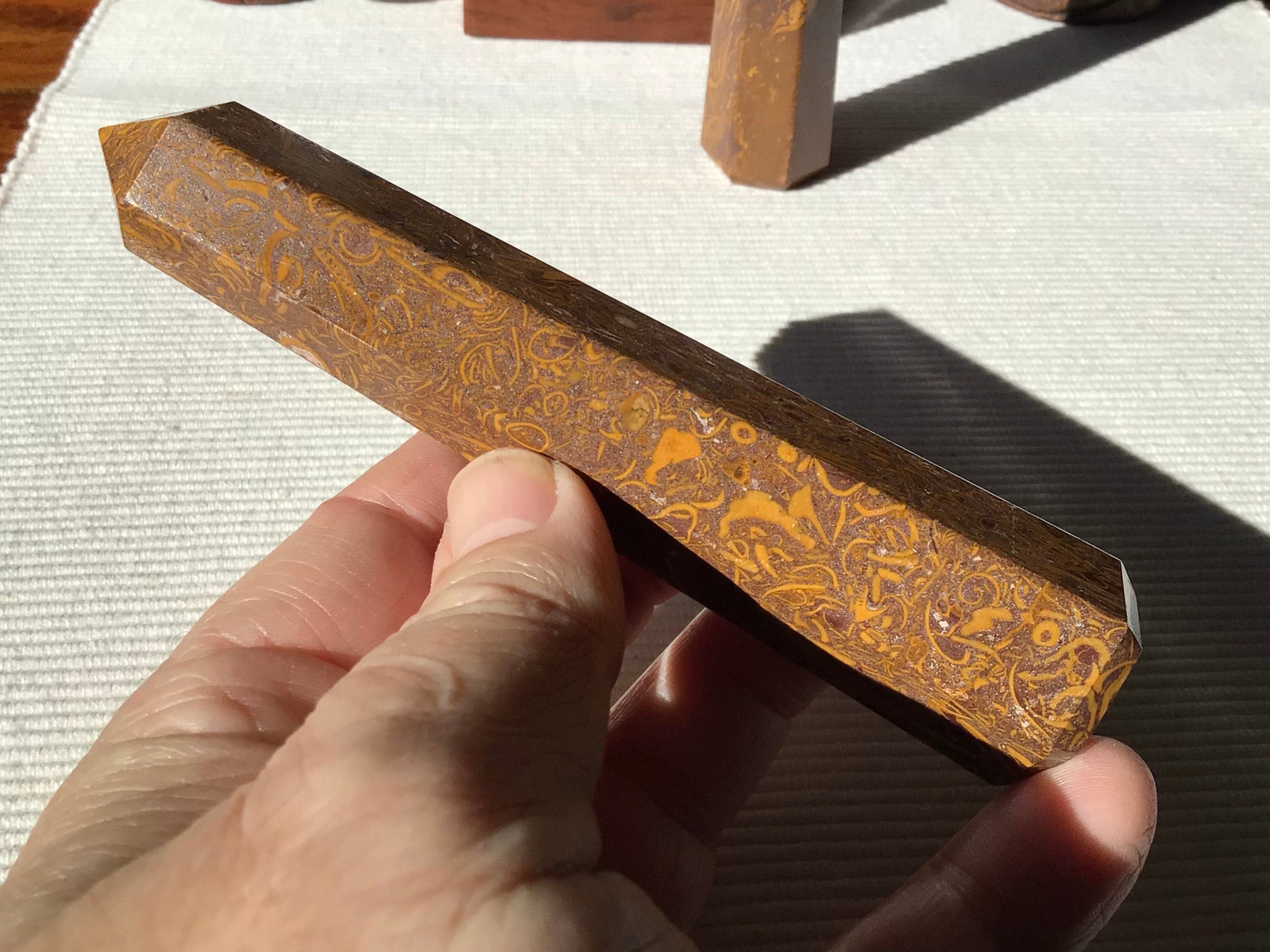 128g Elephant Skin Jasper Generator 3A