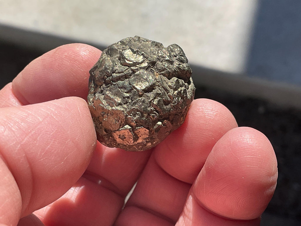 32g Natural Indonesian Pyrite after Marcasite Nodule 2B