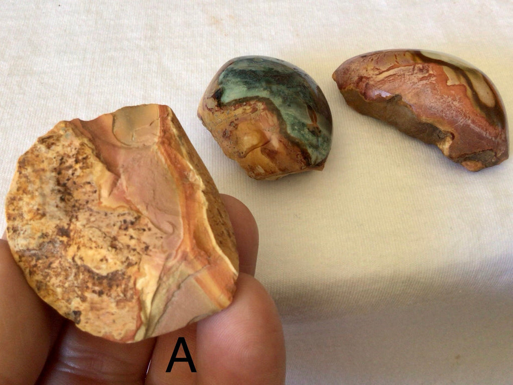 Polychrome Jasper One Side Polished 4A