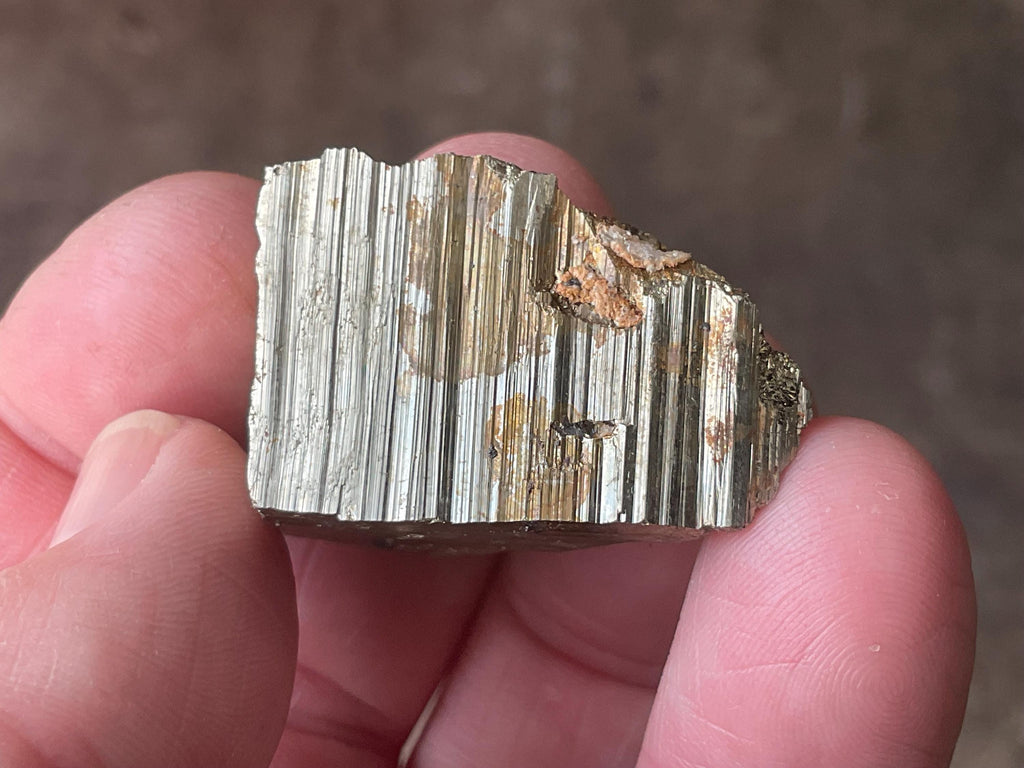 36g Natural Cubic Pyrite Specimen C from Bulgaria