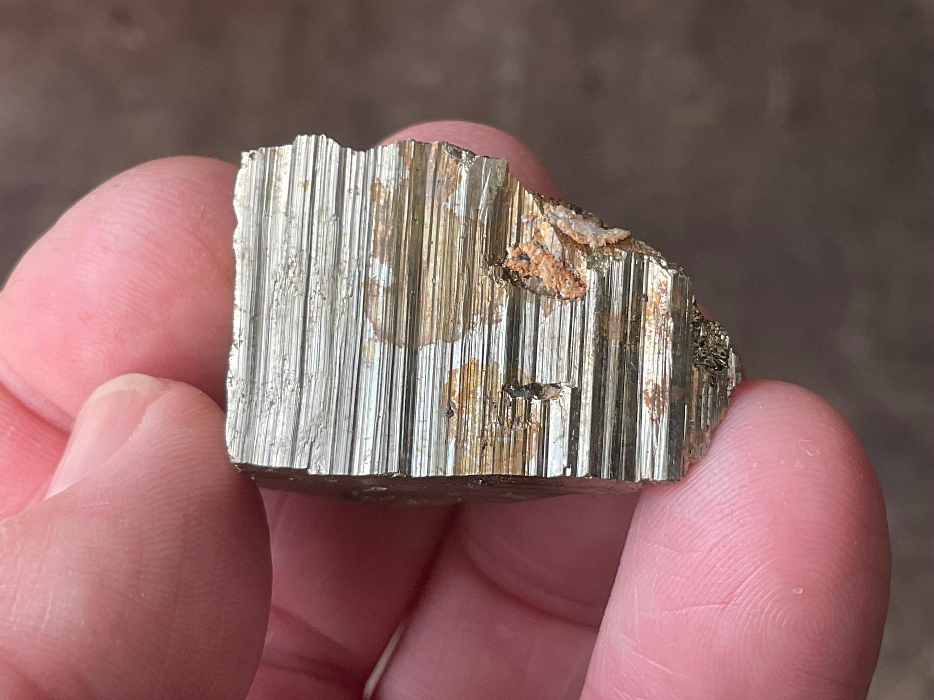 36g Natural Cubic Pyrite Specimen C from Bulgaria