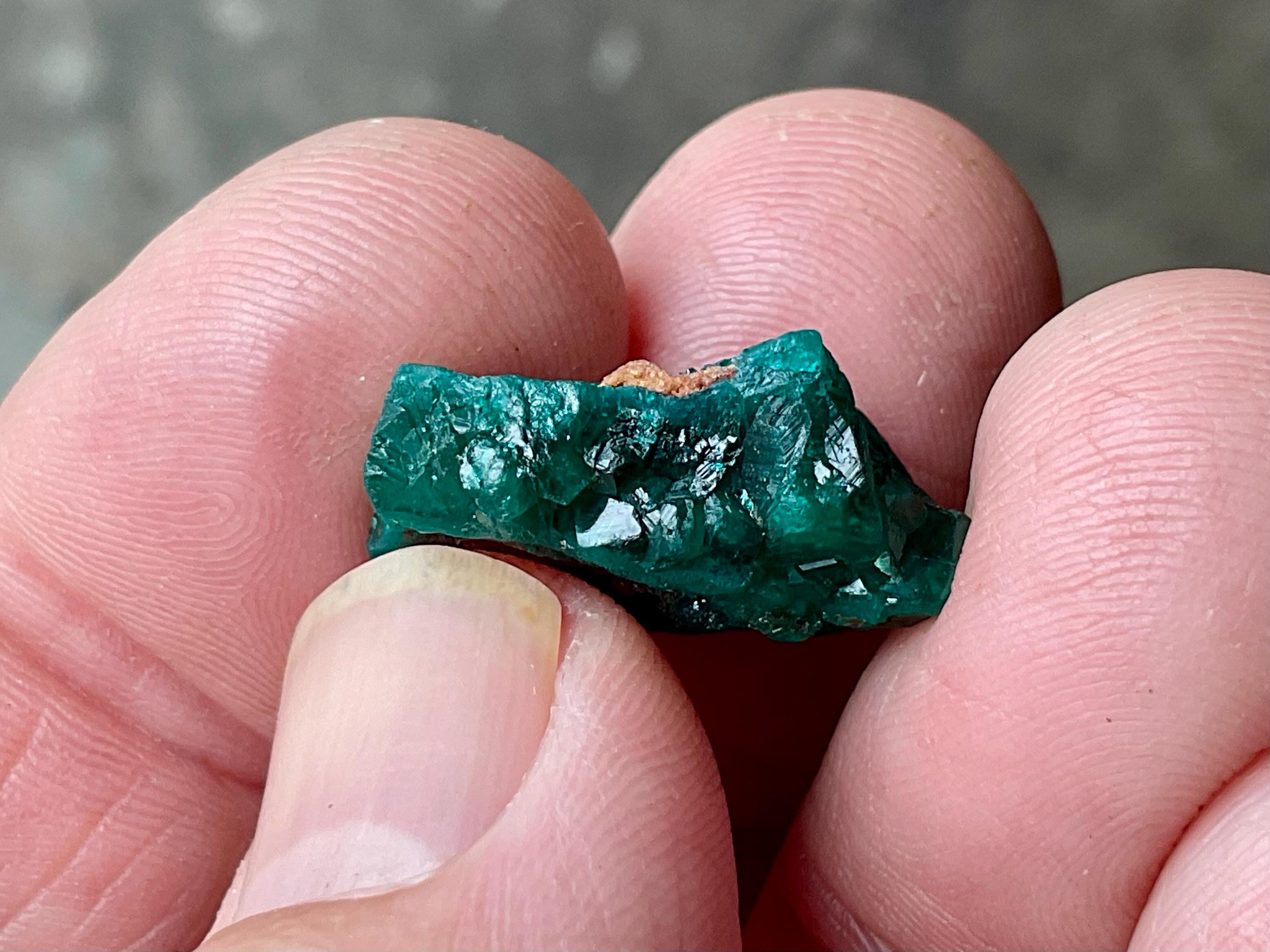 4g Congolese Dioptase Natural Specimen 3A