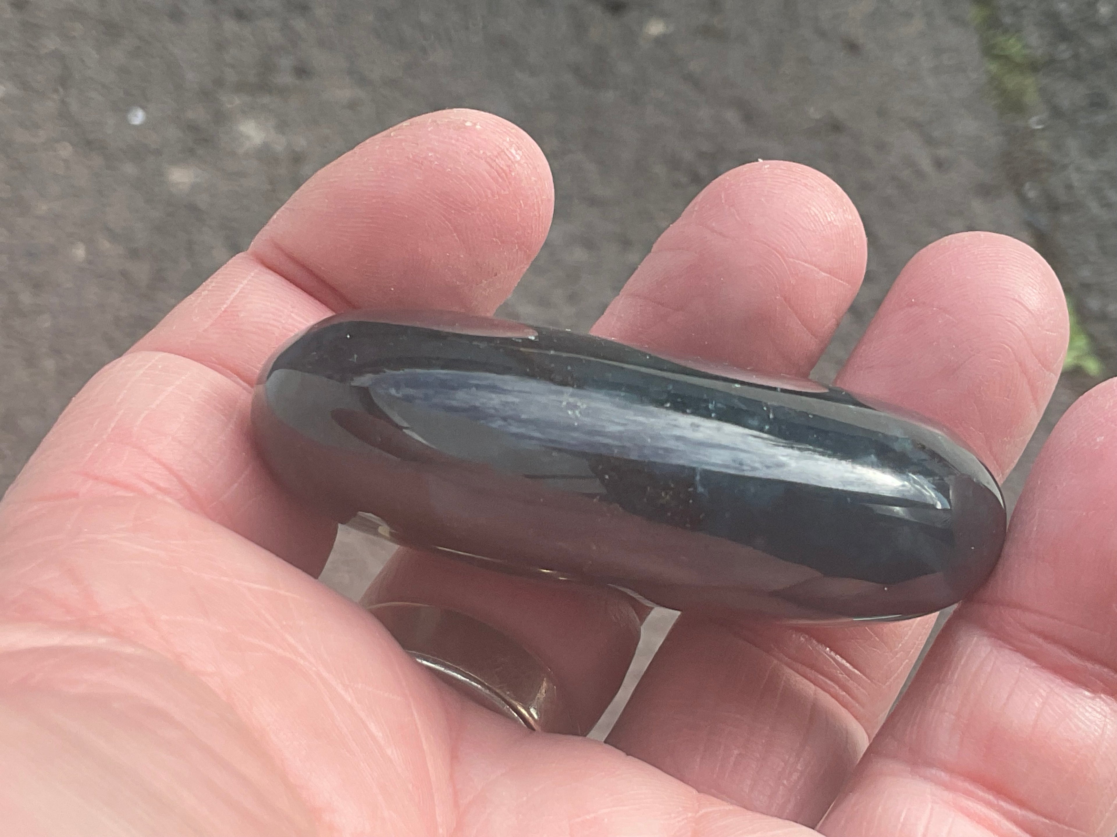 76g Moss Agate Palmstone
