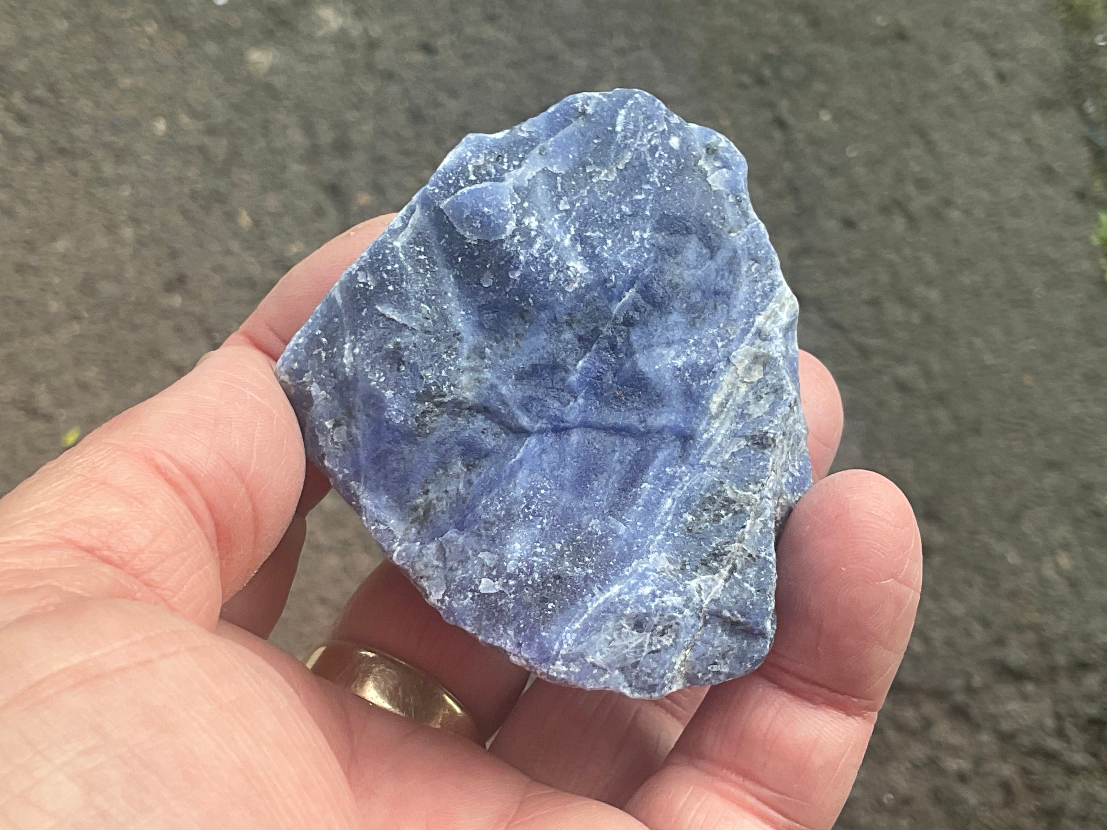 120g Sodalite Rough Piece 1A