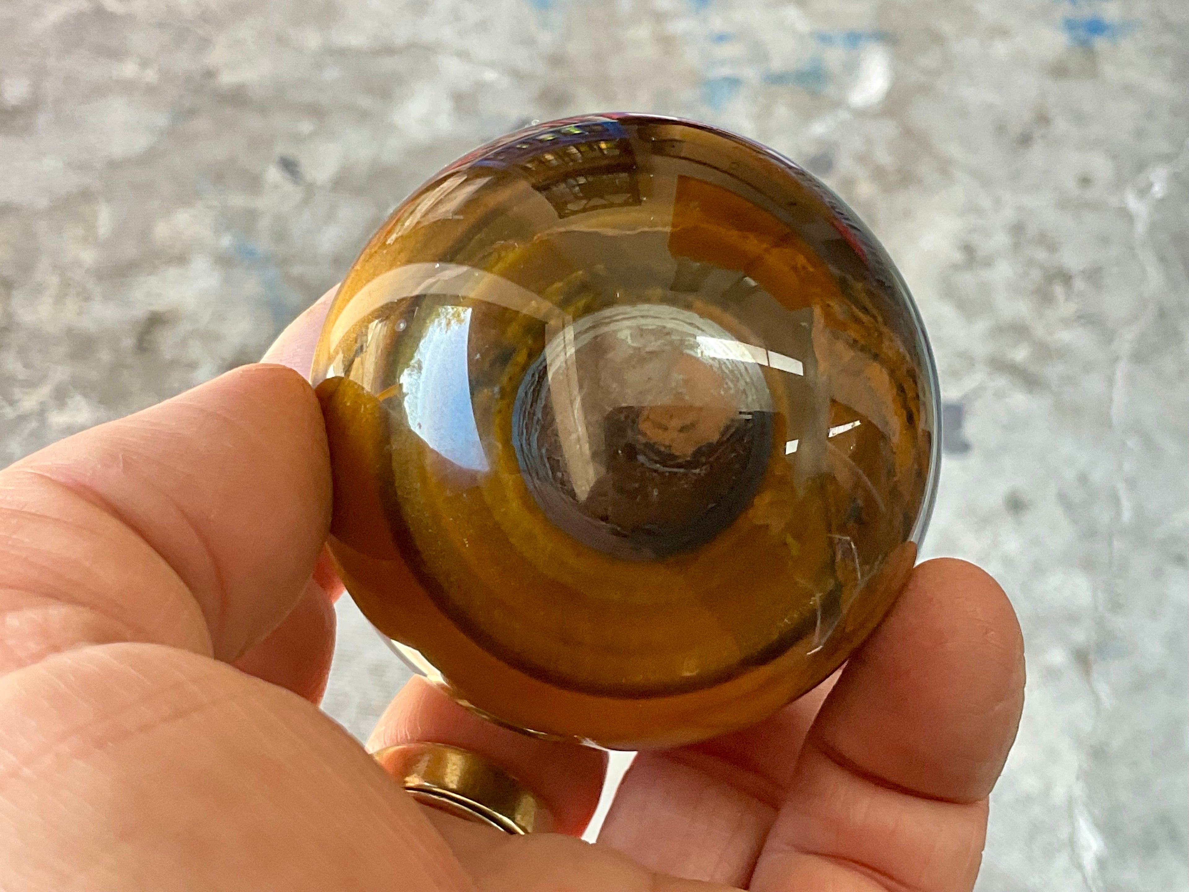 264g Tiger Eye Sphere