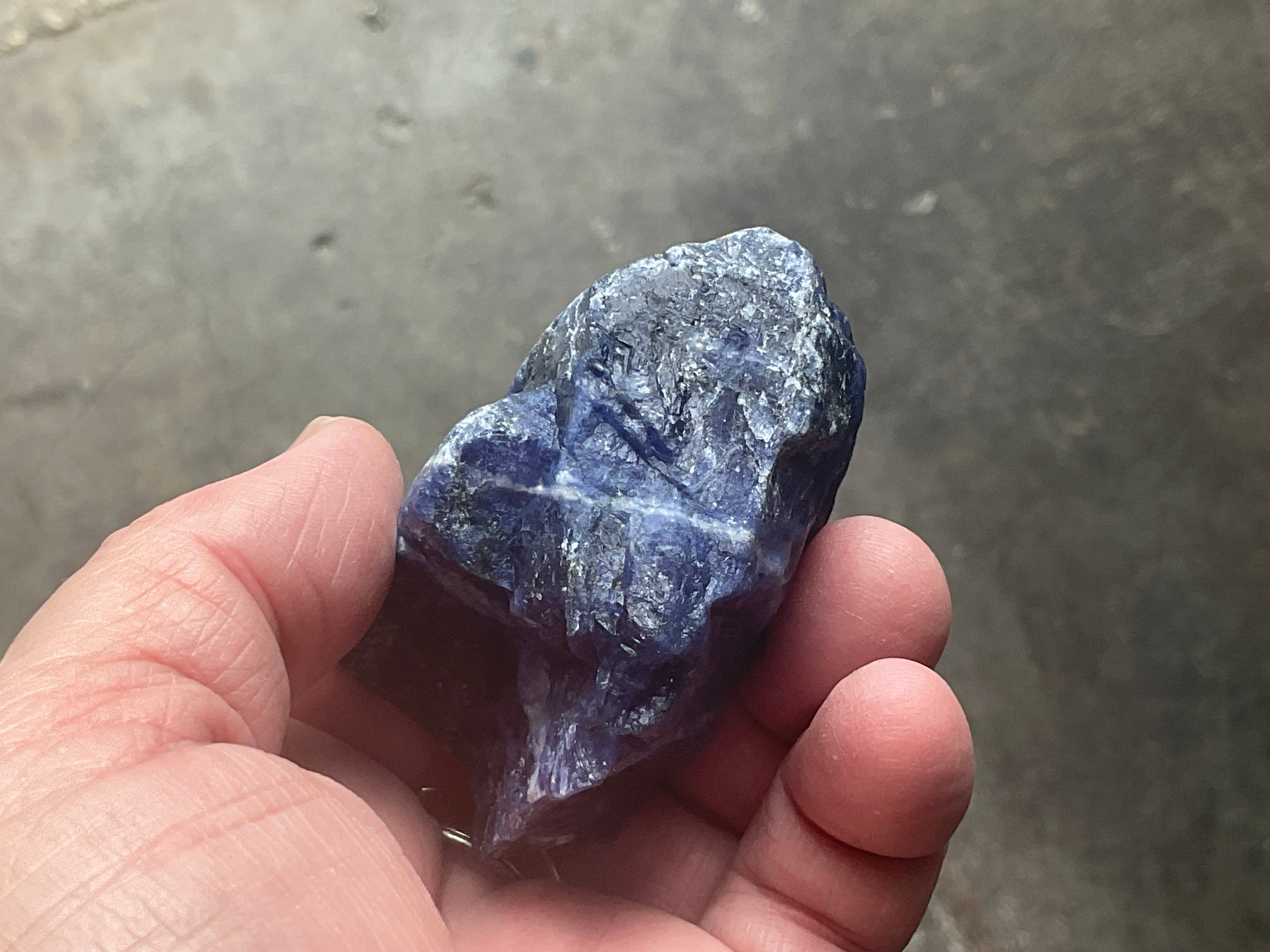 158g Sodalite Rough Piece 1B