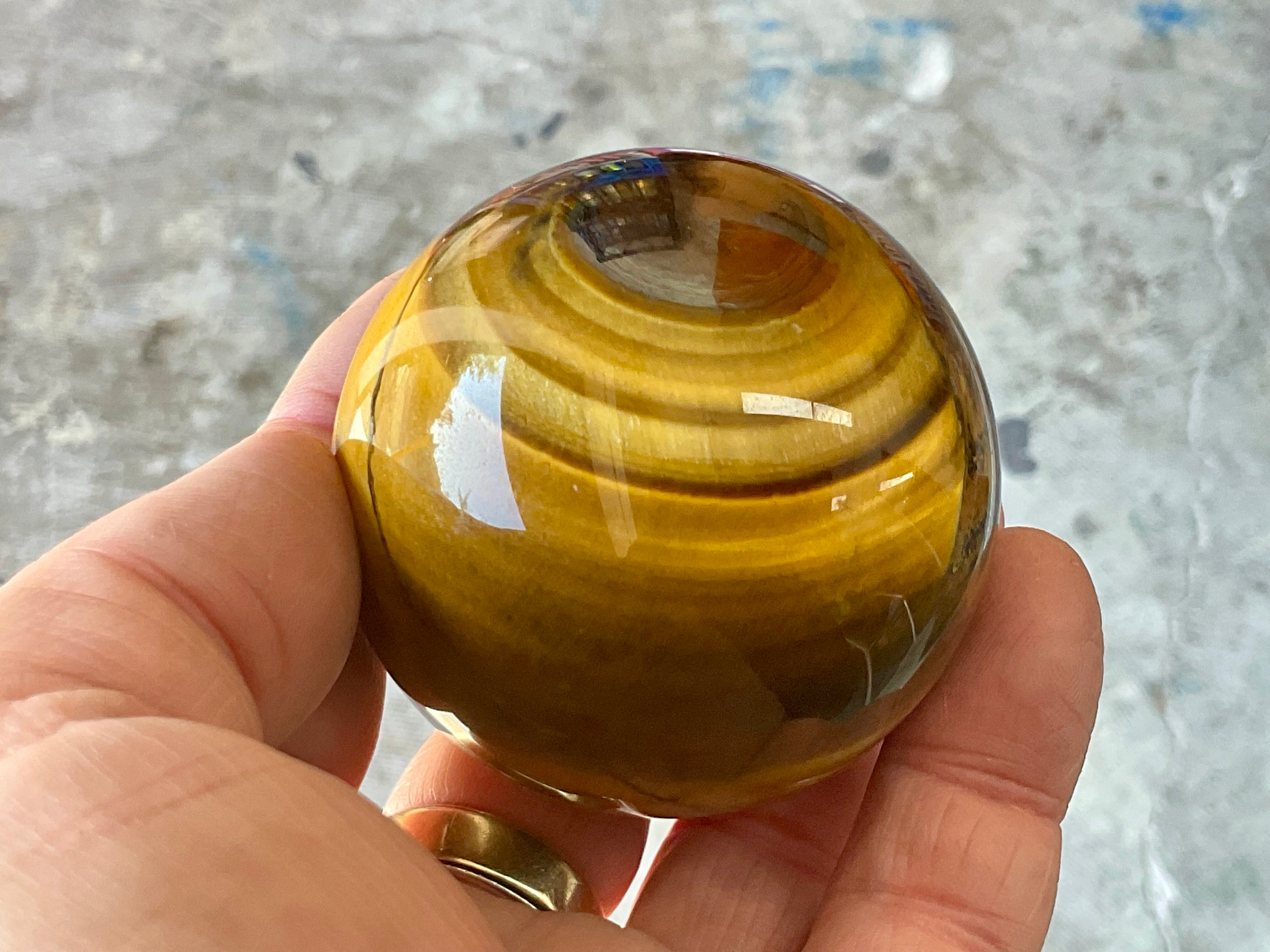 264g Tiger Eye Sphere
