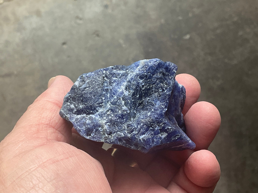 158g Sodalite Rough Piece 1B