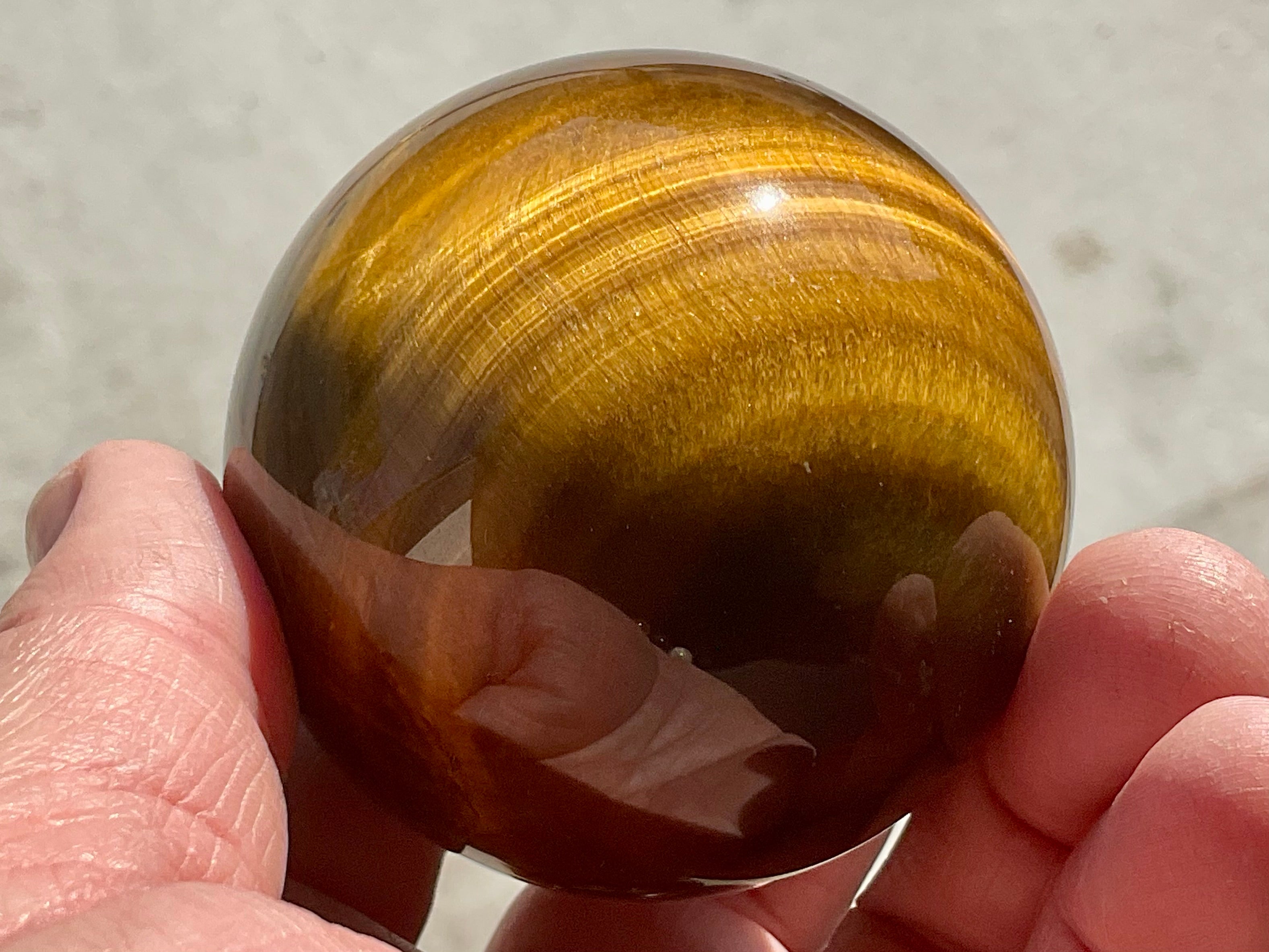 264g Tiger Eye Sphere