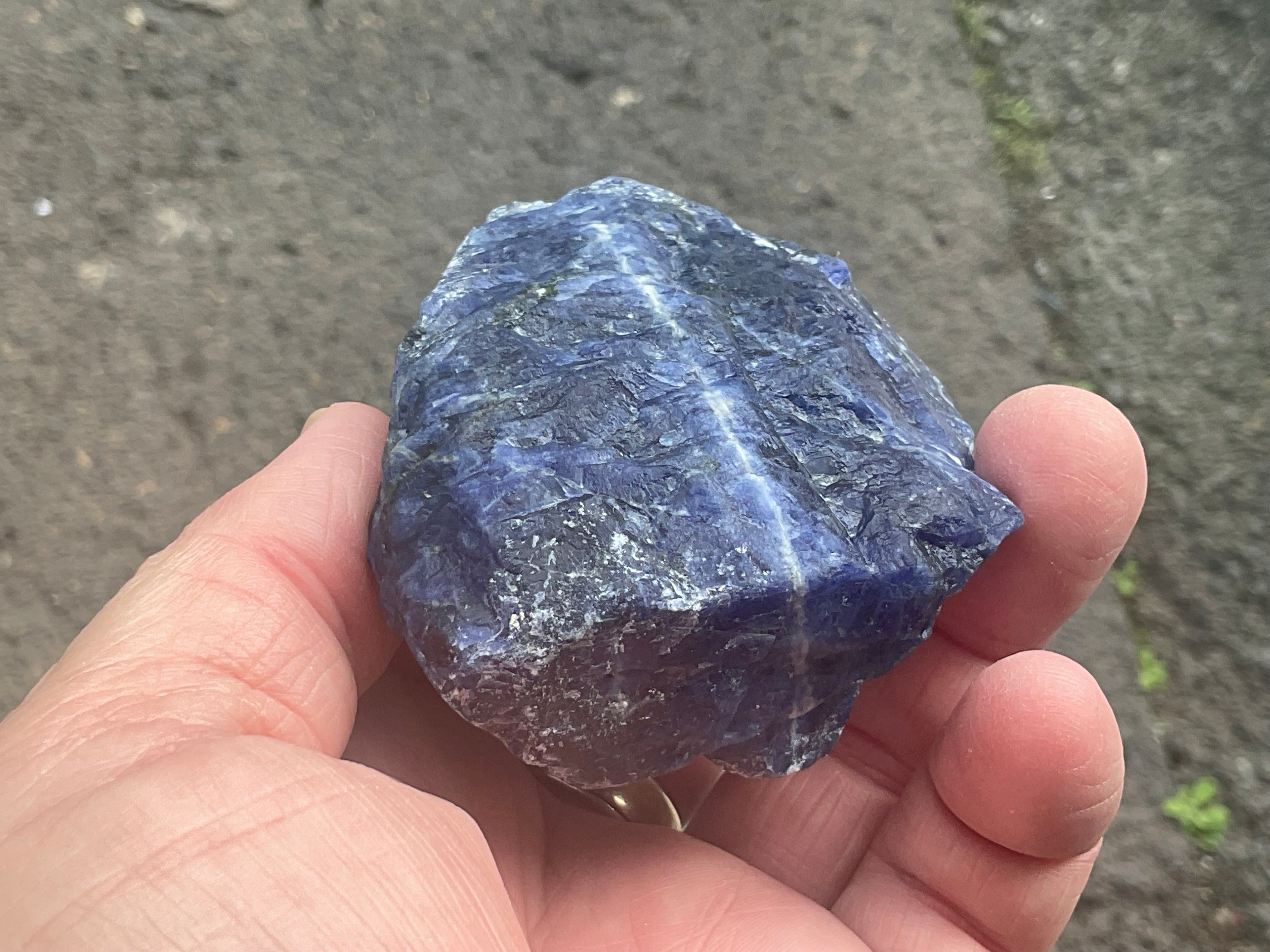 158g Sodalite Rough Piece 1B