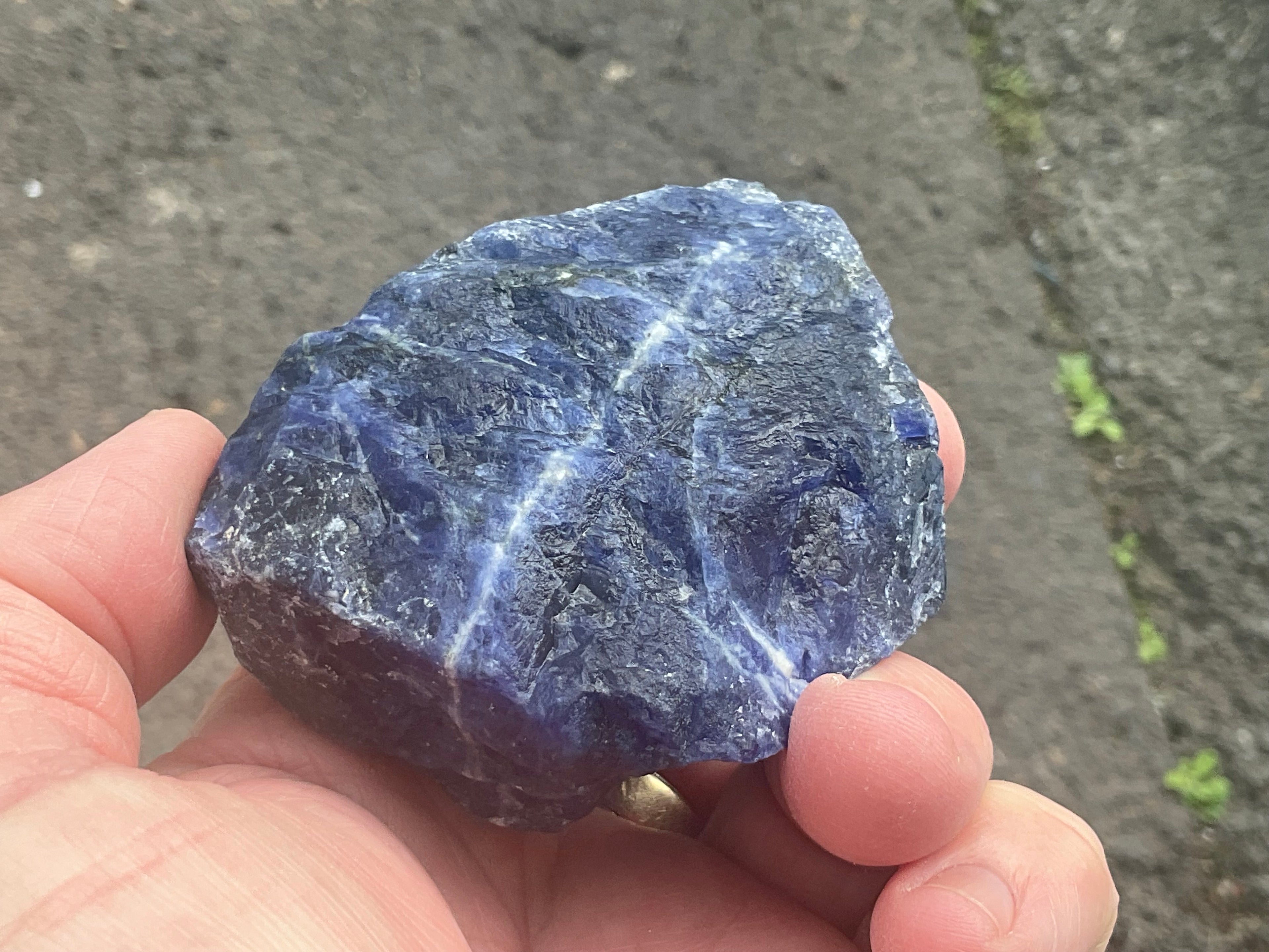 158g Sodalite Rough Piece 1B