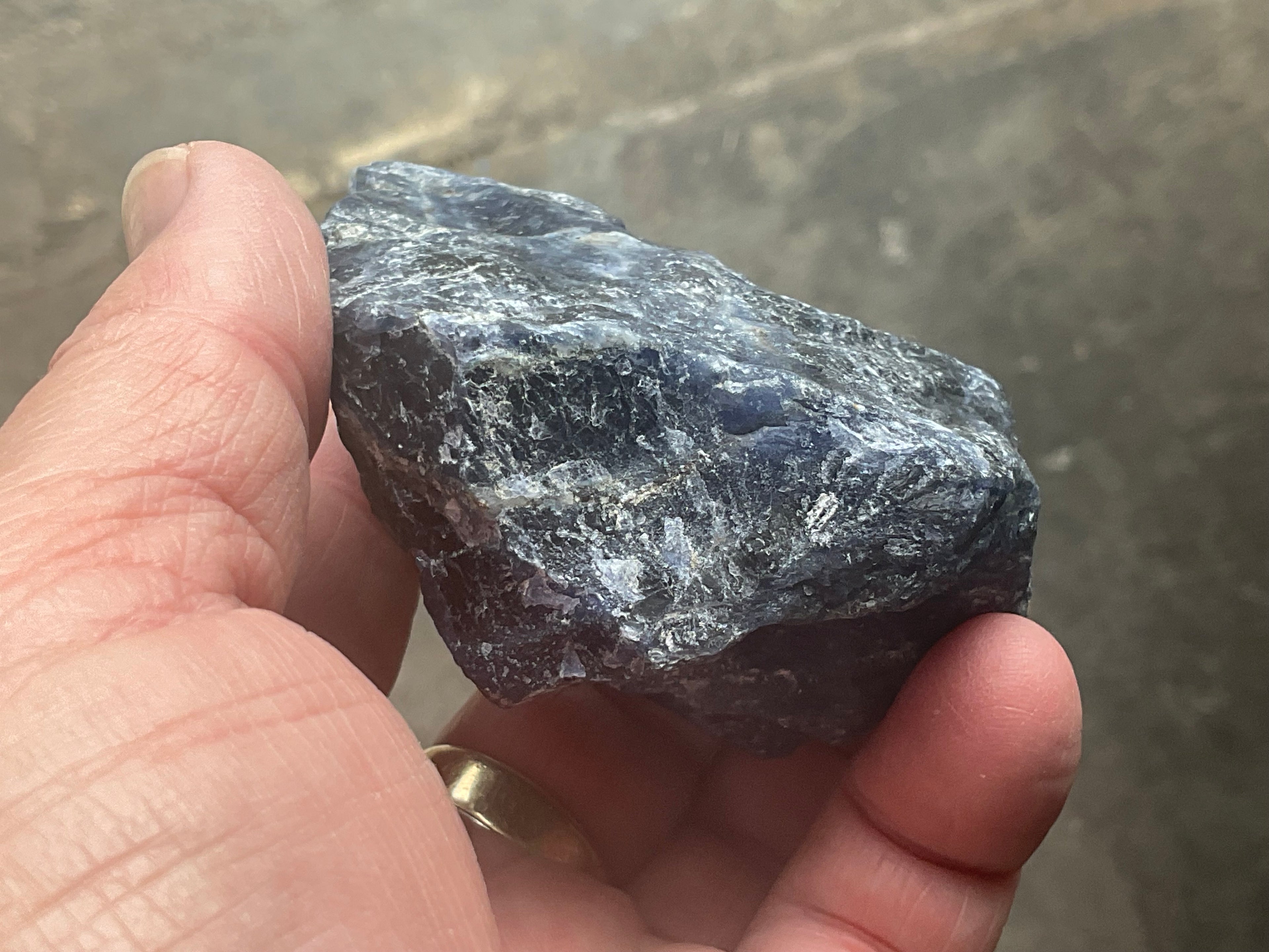 178g Sodalite Rough Piece 1C
