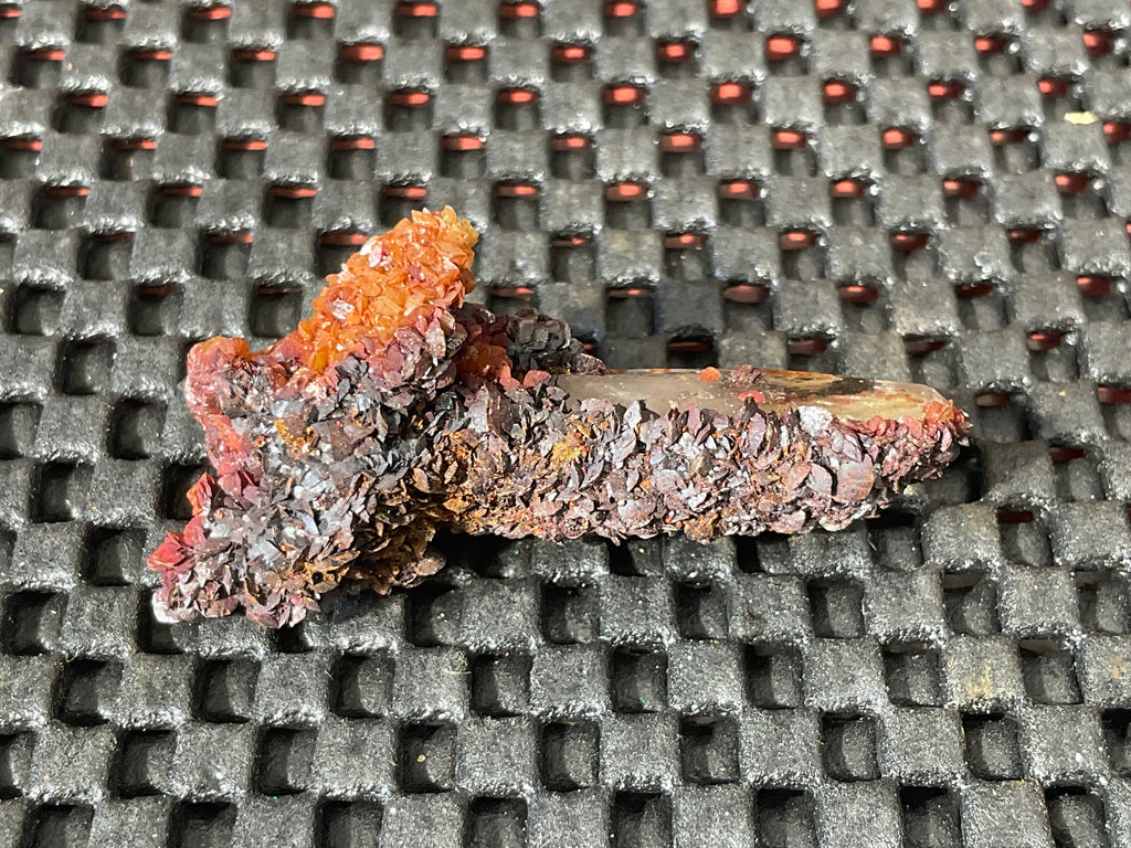 10g Double Terminated Self Healer Rose Hematite Coated Quartz Specimen