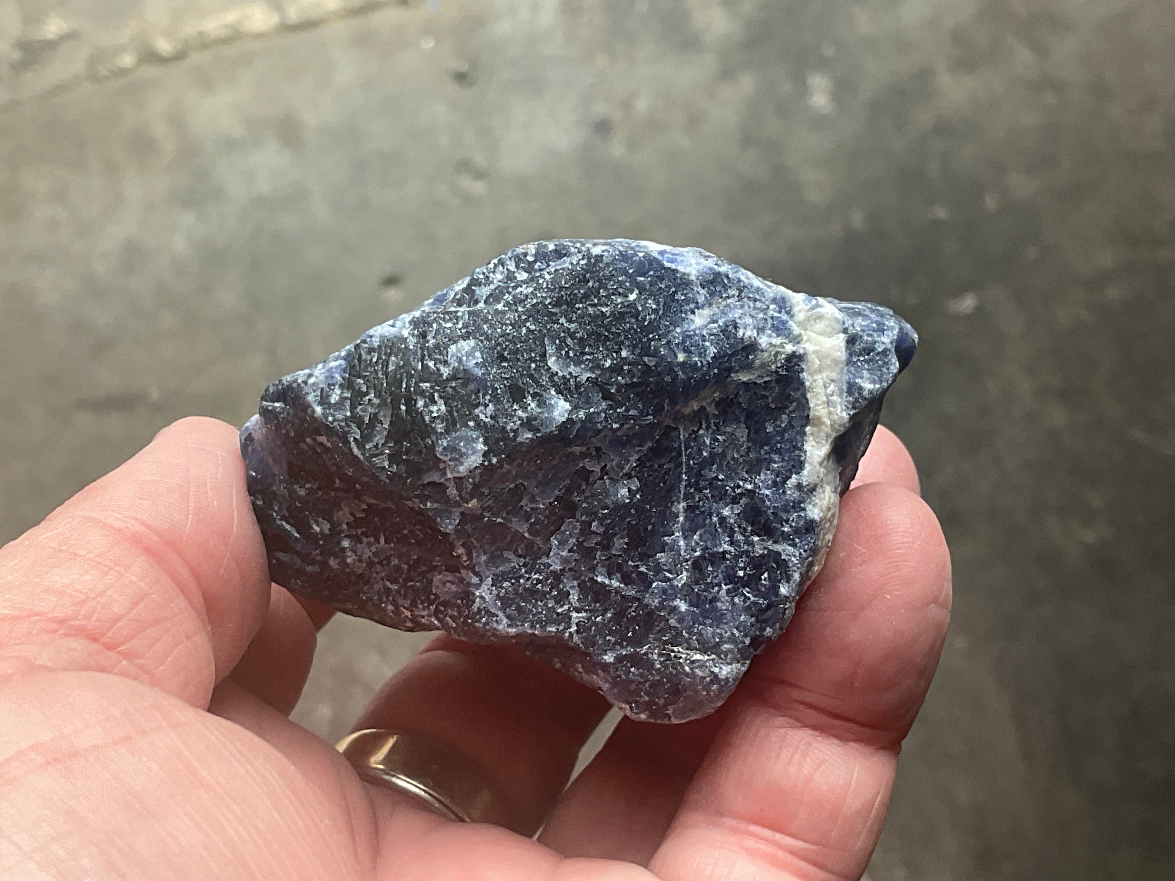 188g Sodalite Rough Piece 2A