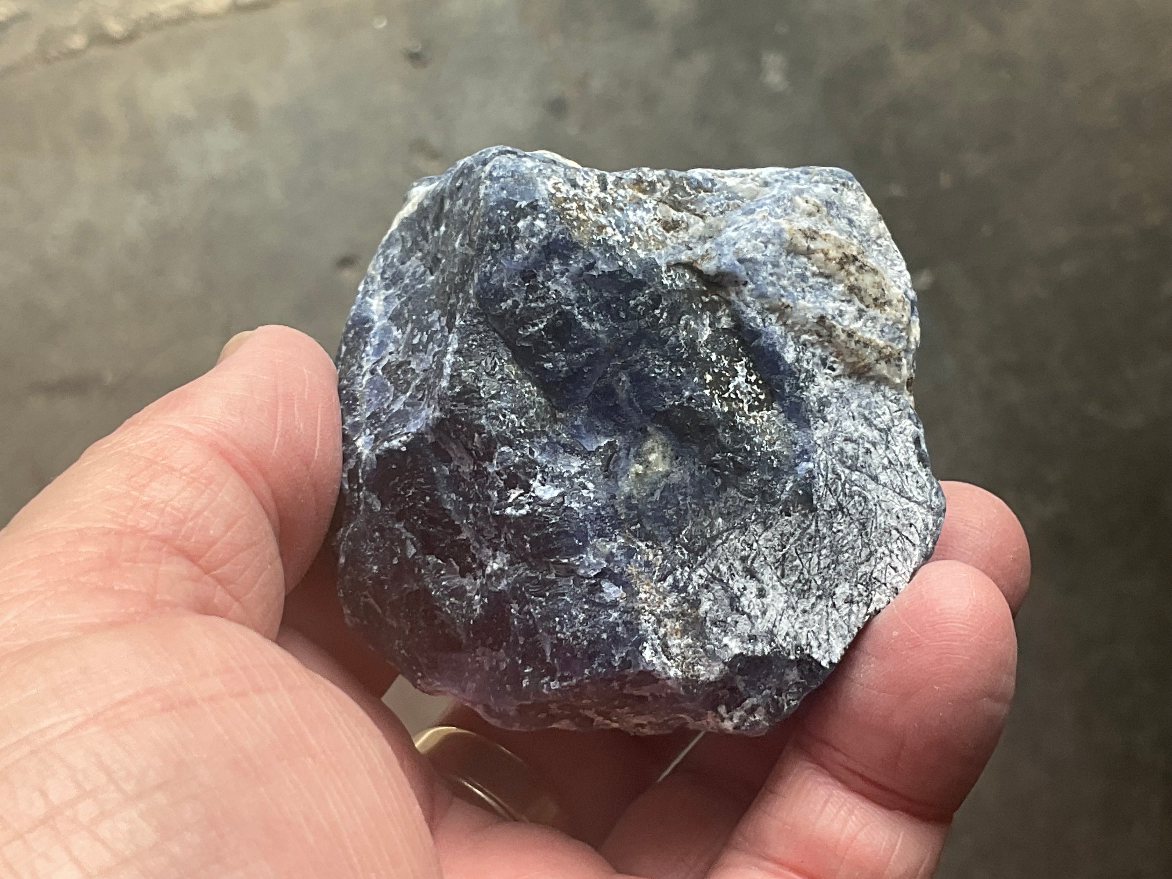 188g Sodalite Rough Piece 2A