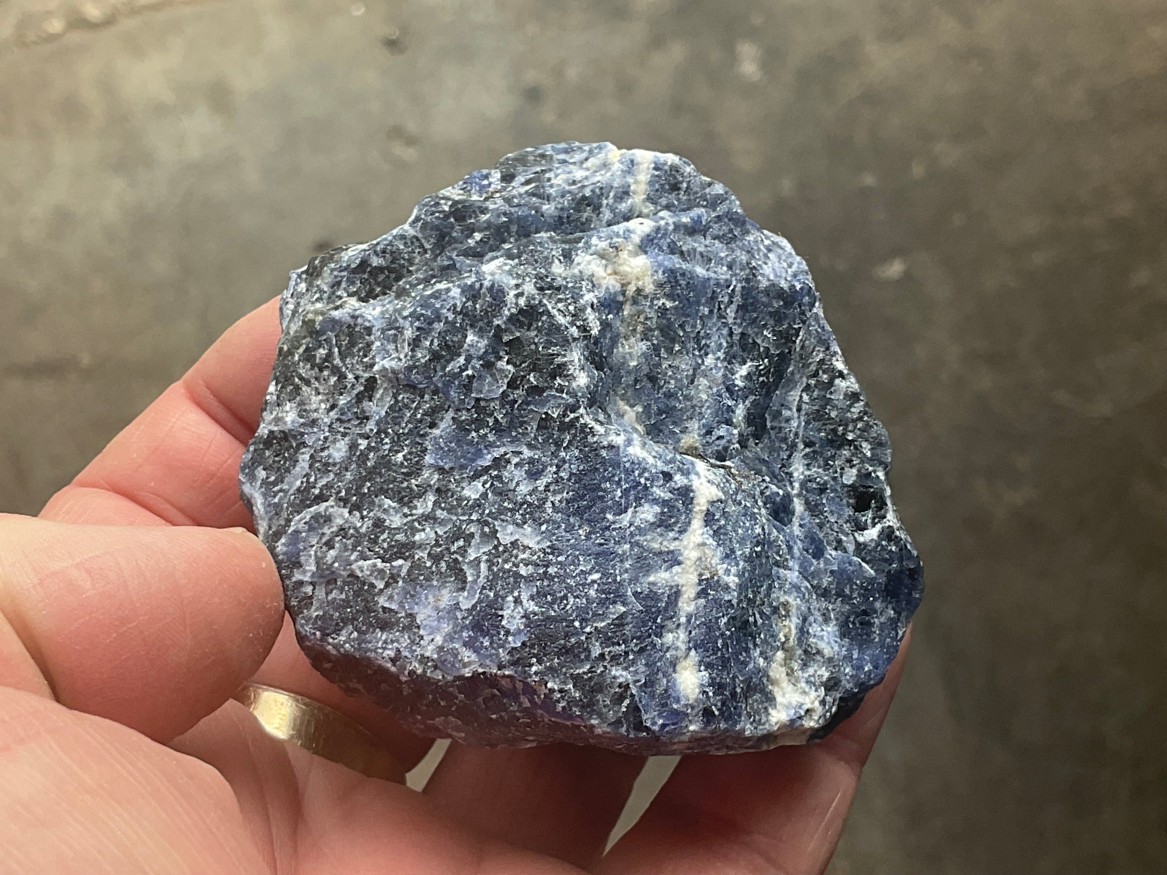 188g Sodalite Rough Piece 2A