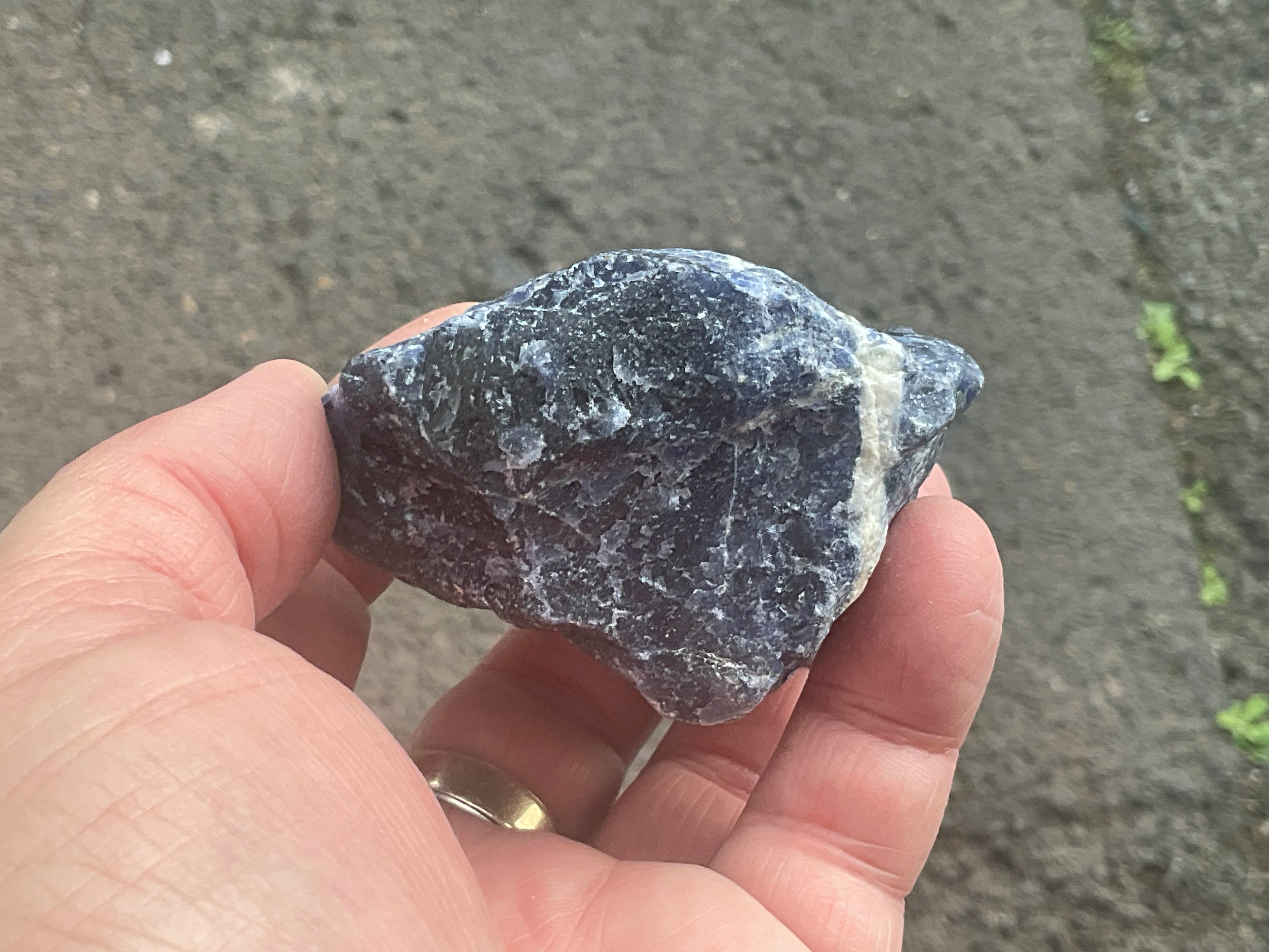 188g Sodalite Rough Piece 2A