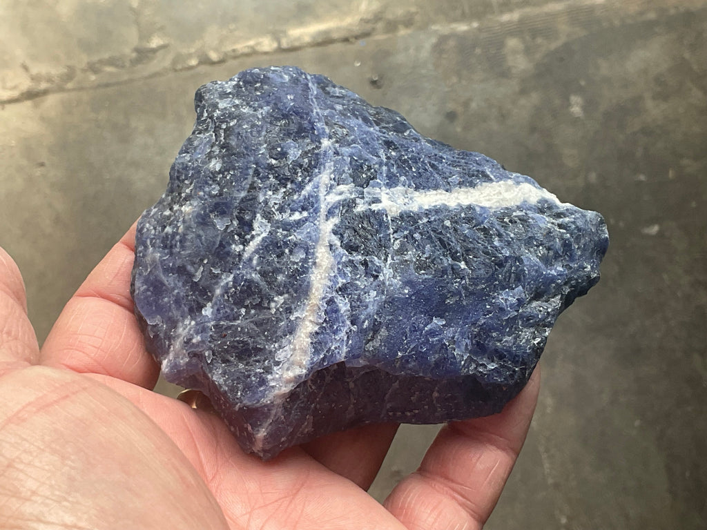 194g Sodalite Rough Piece 2B