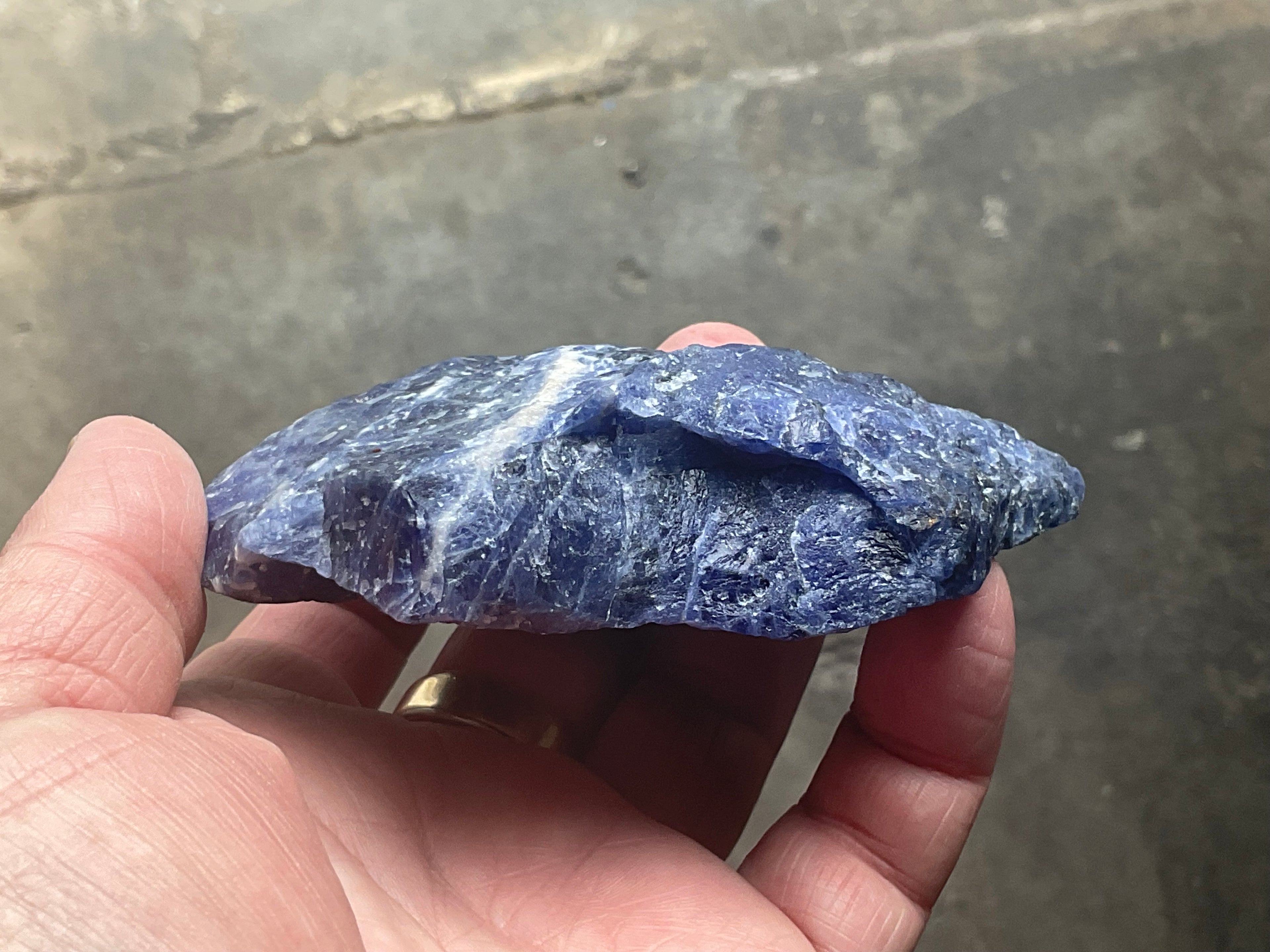 194g Sodalite Rough Piece 2B