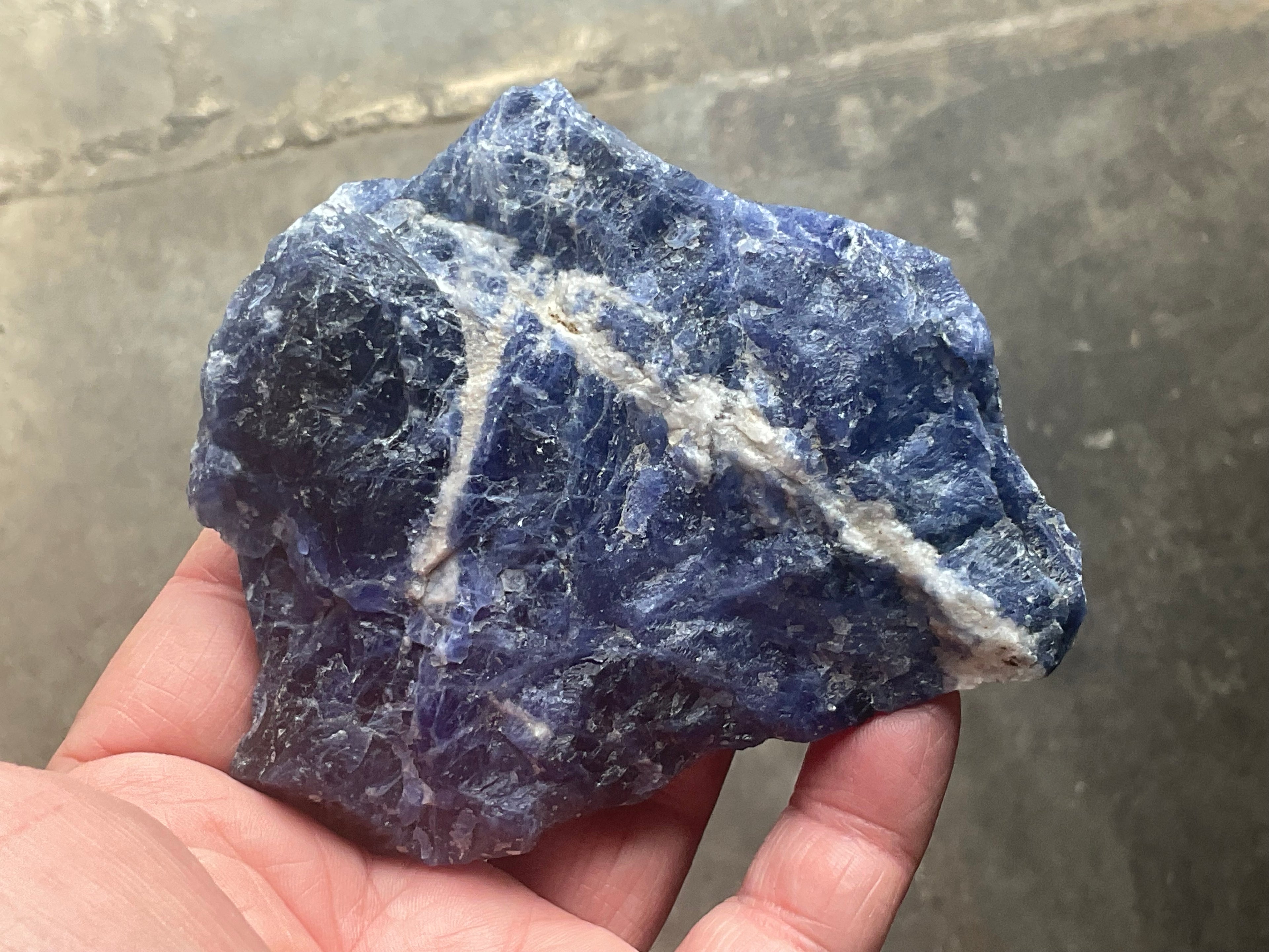 194g Sodalite Rough Piece 2B