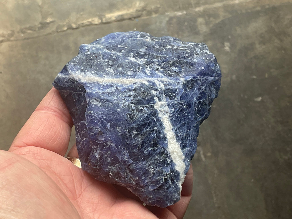 194g Sodalite Rough Piece 2B