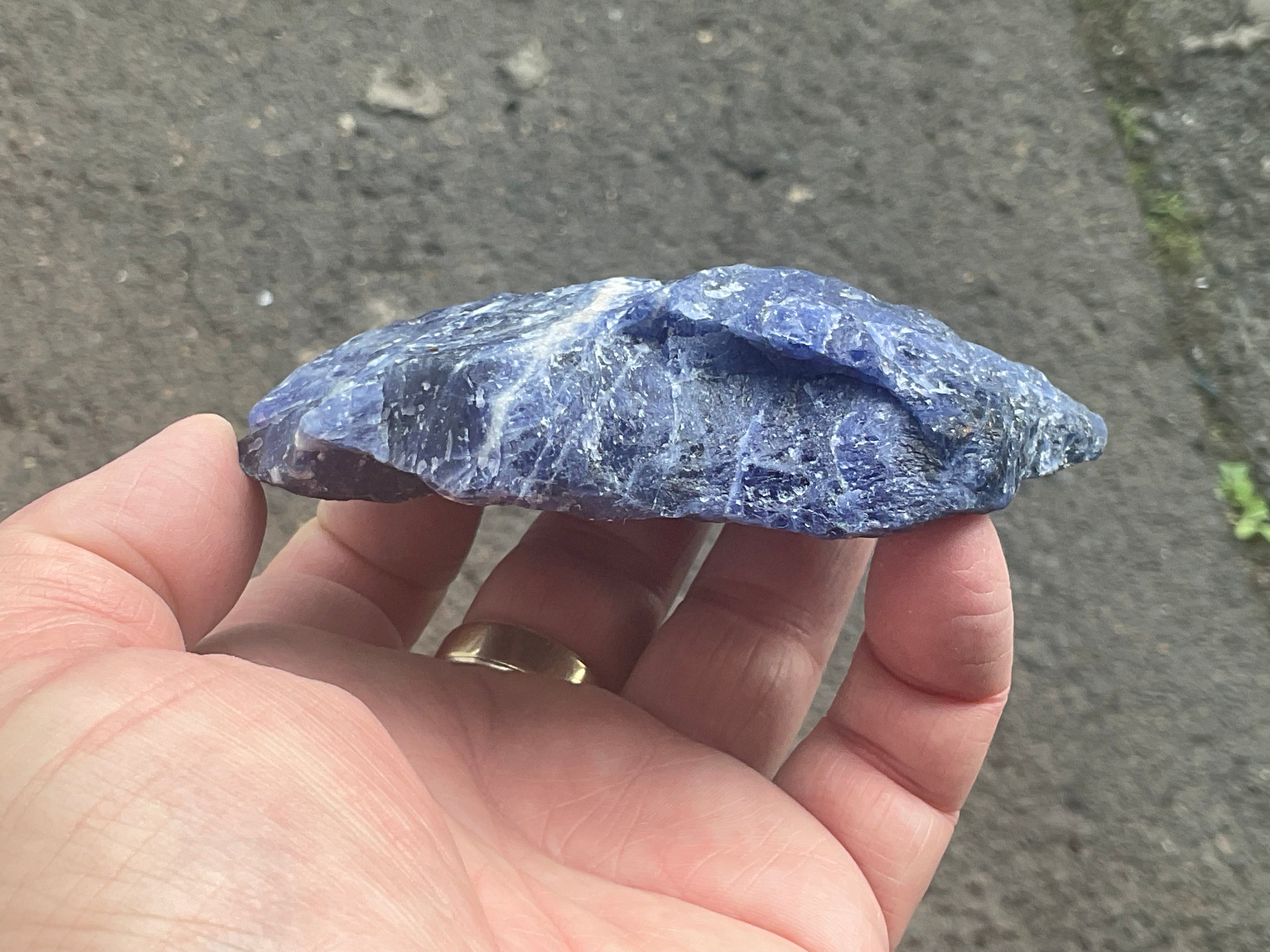 194g Sodalite Rough Piece 2B