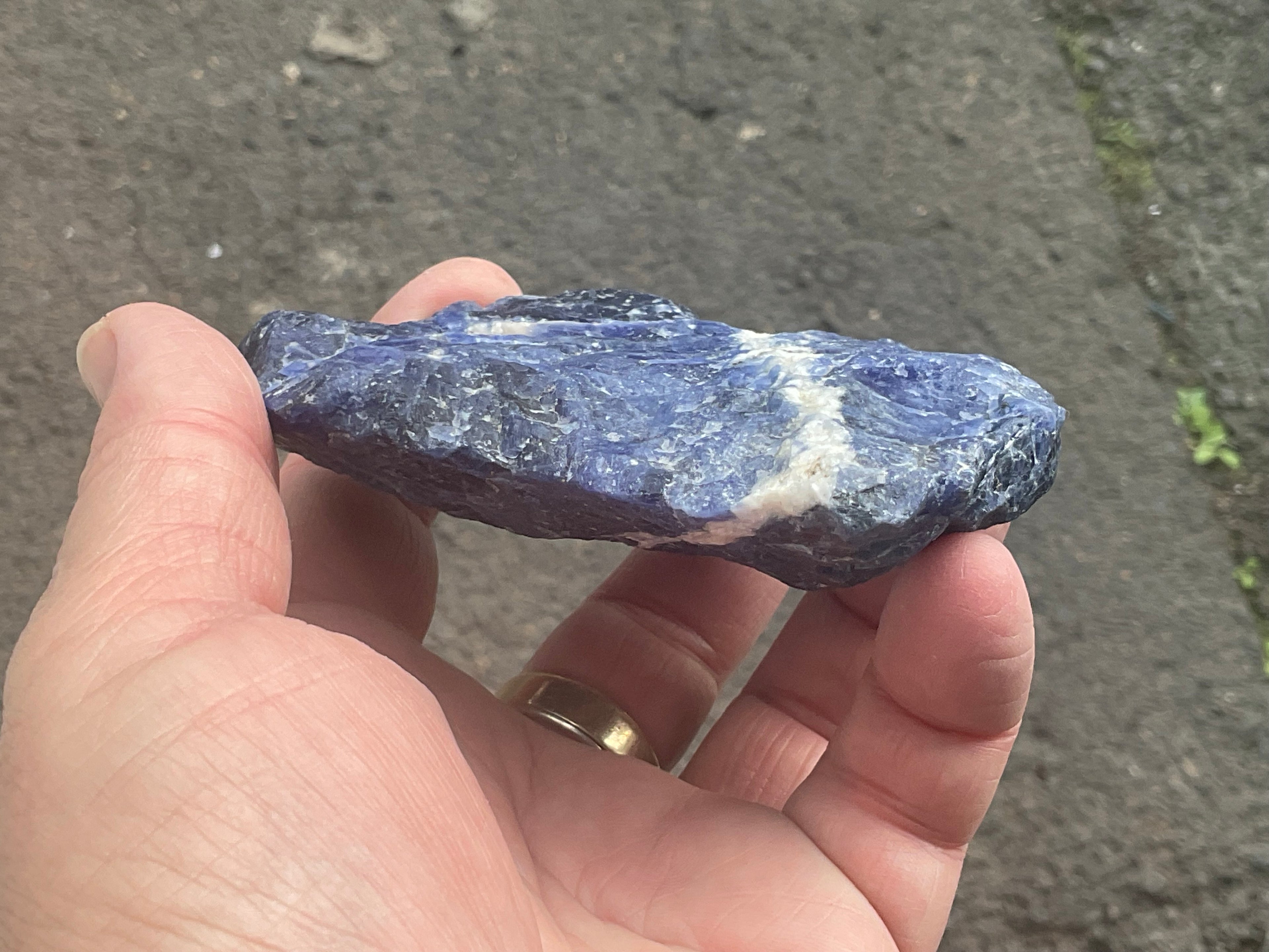 194g Sodalite Rough Piece 2B